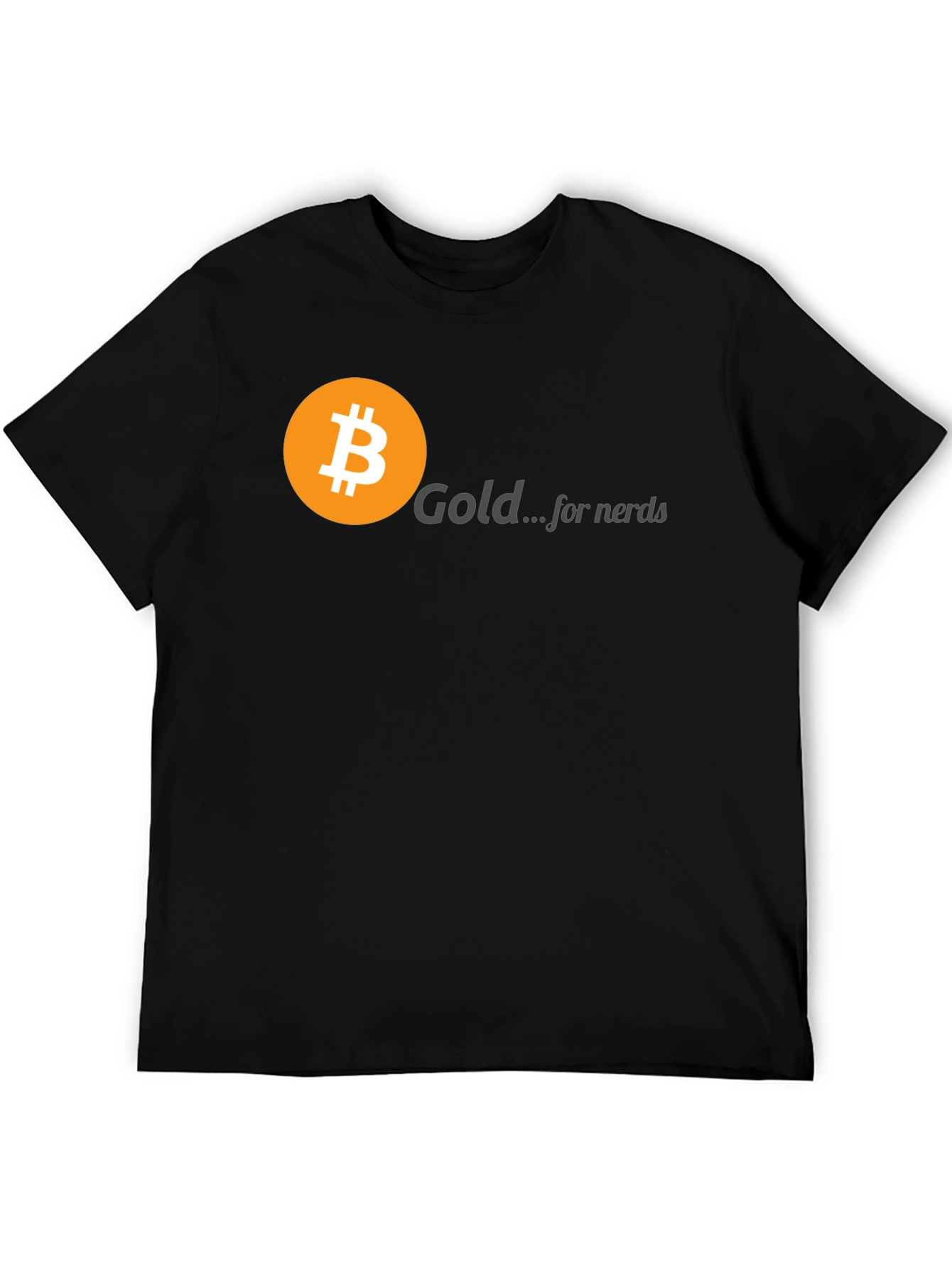 Bitcoin Gold for Nerds Graphic T-Shirt