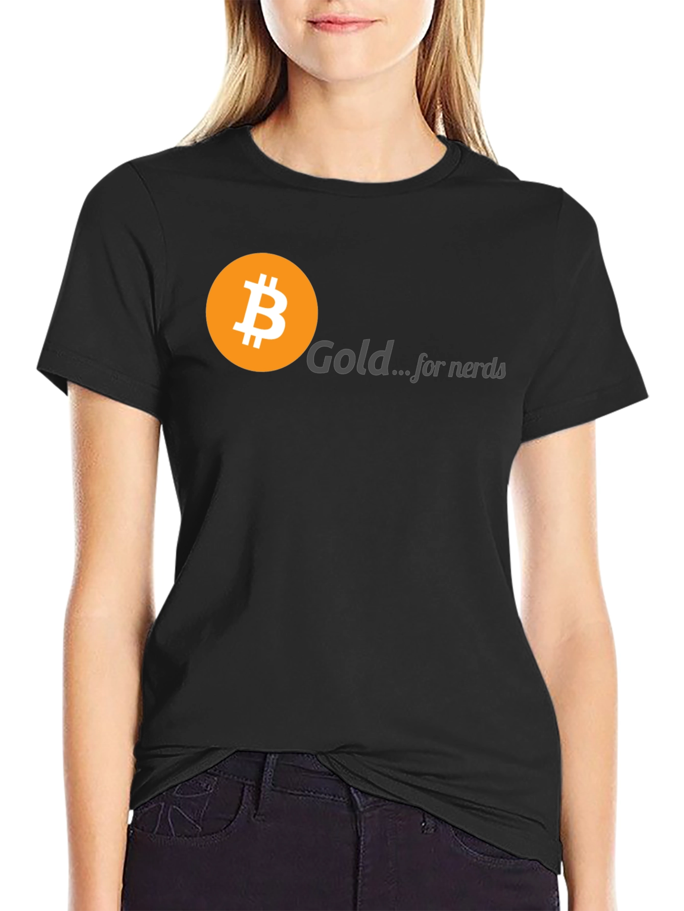 Bitcoin Gold for Nerds Graphic T-Shirt