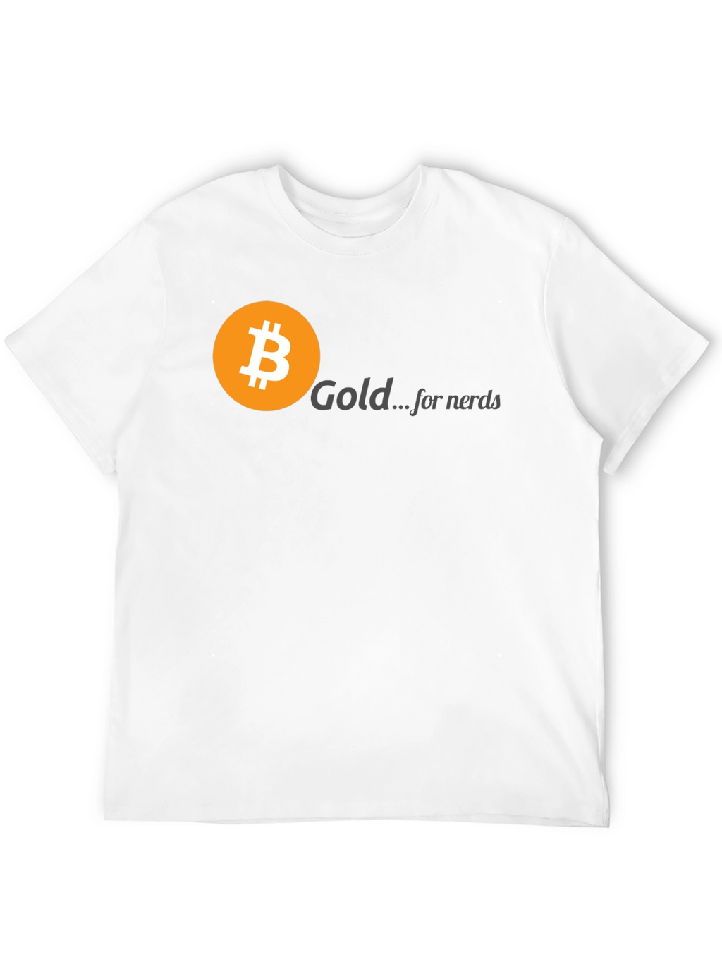 Bitcoin Gold for Nerds Graphic T-Shirt