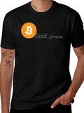 Bitcoin Gold for Nerds Graphic T-Shirt