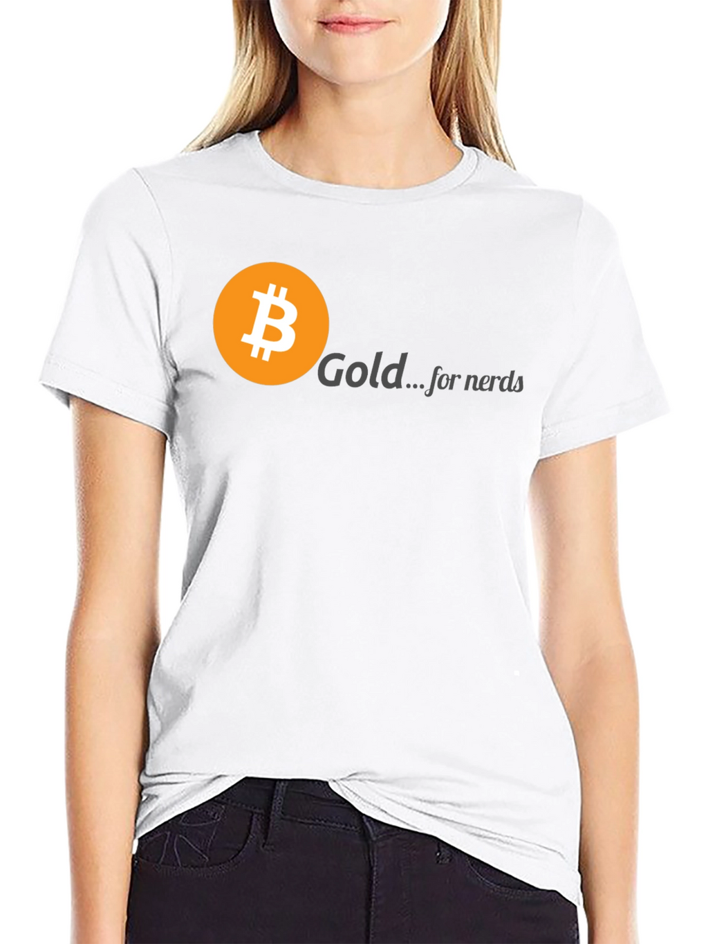 Bitcoin Gold for Nerds Graphic T-Shirt