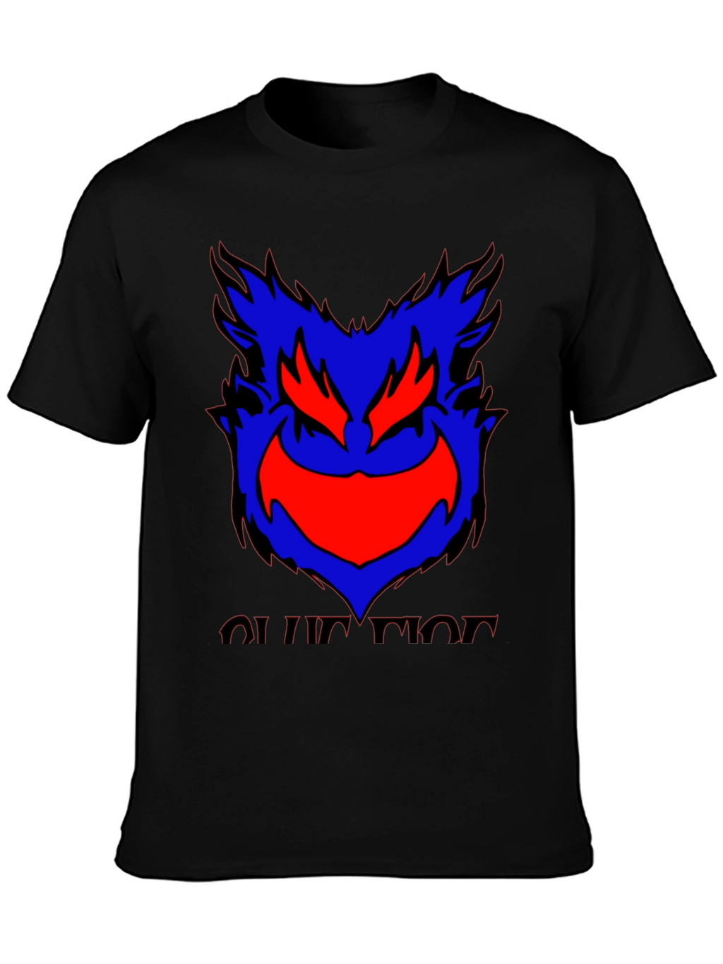 Monster Graphic Tee - Black