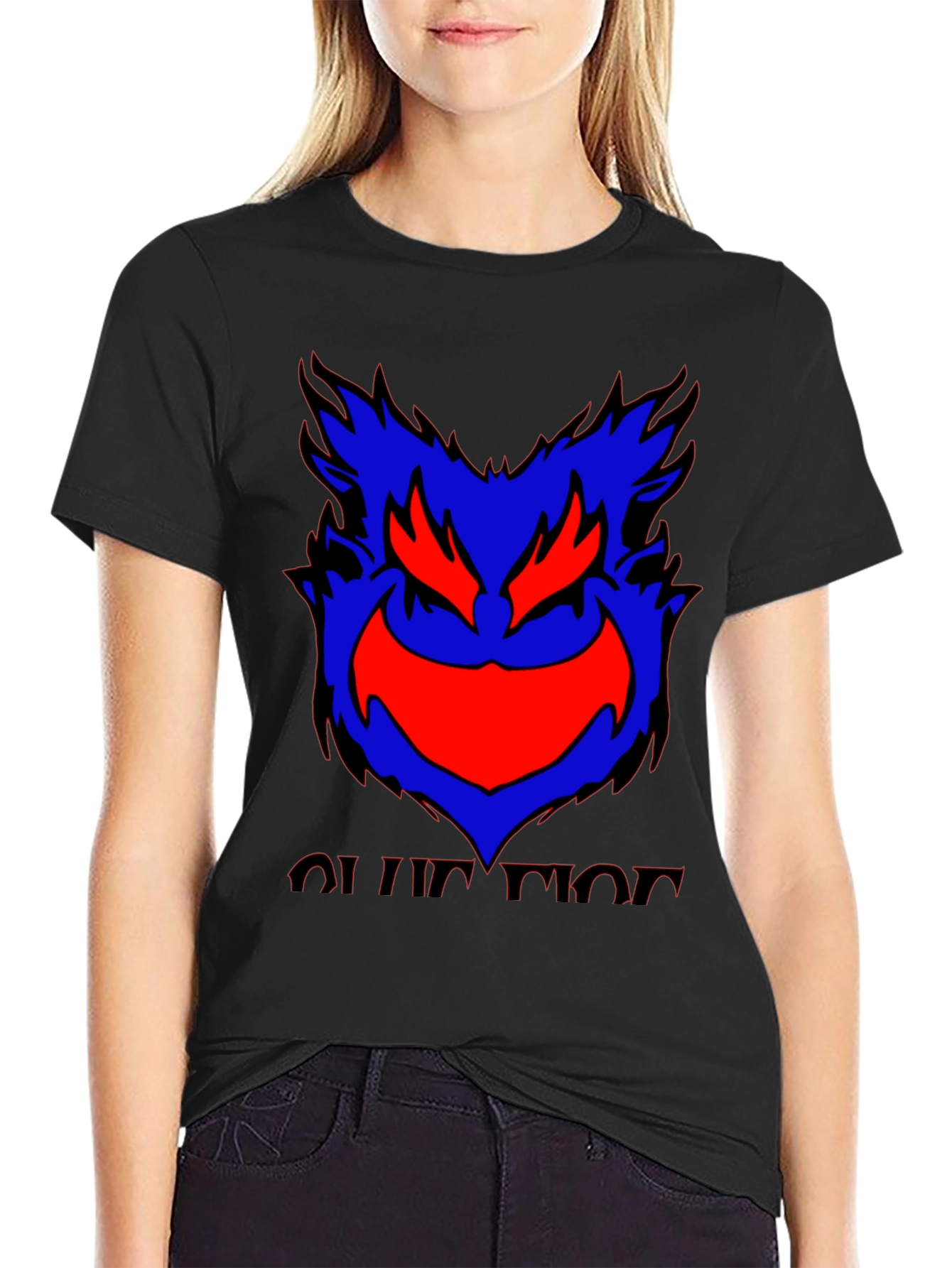 Monster Graphic Tee - Black