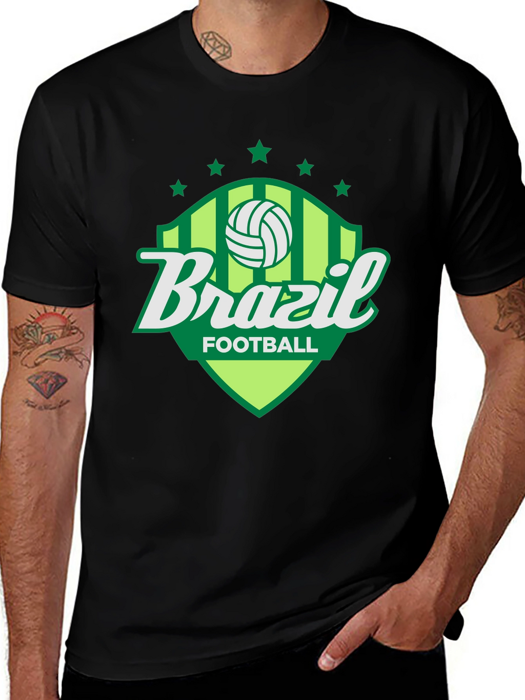 Brazil Football T-Shirt - Soccer Fan Apparel