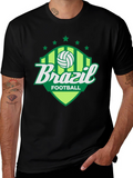 Brazil Football T-Shirt - Soccer Fan Apparel