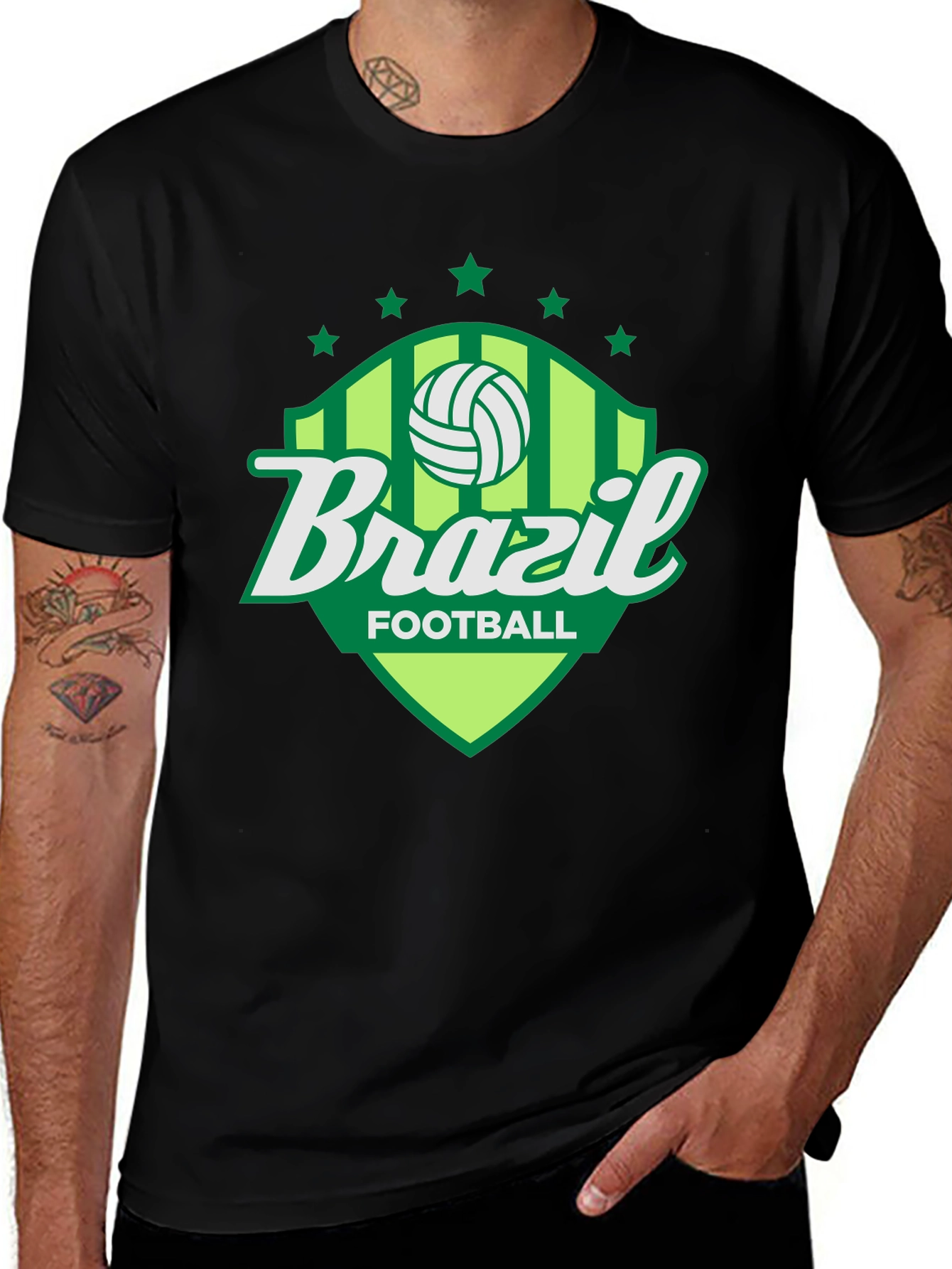 Brazil Football T-Shirt - Soccer Fan Apparel