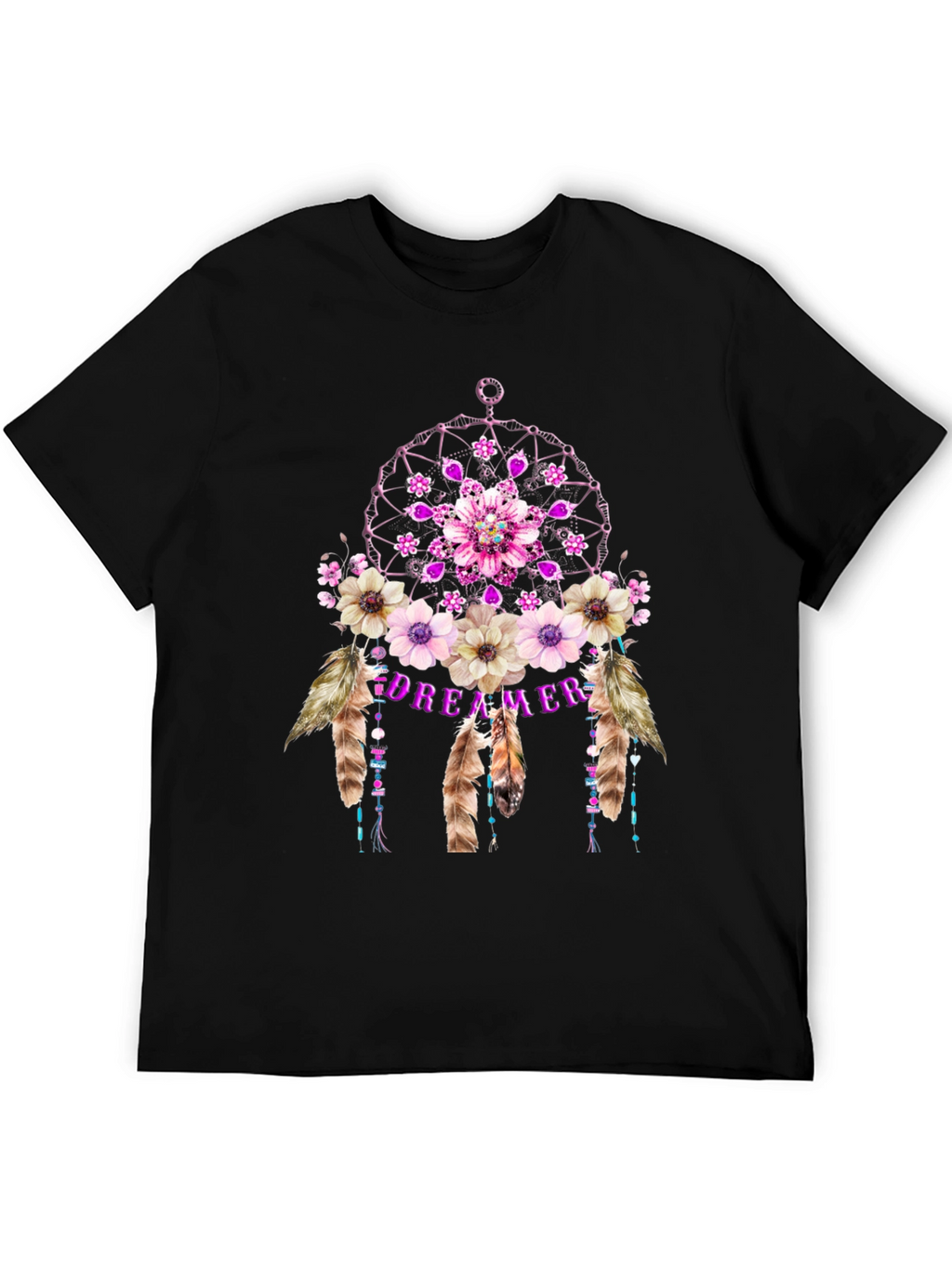 Dreamer Dreamcatcher Graphic T-Shirt
