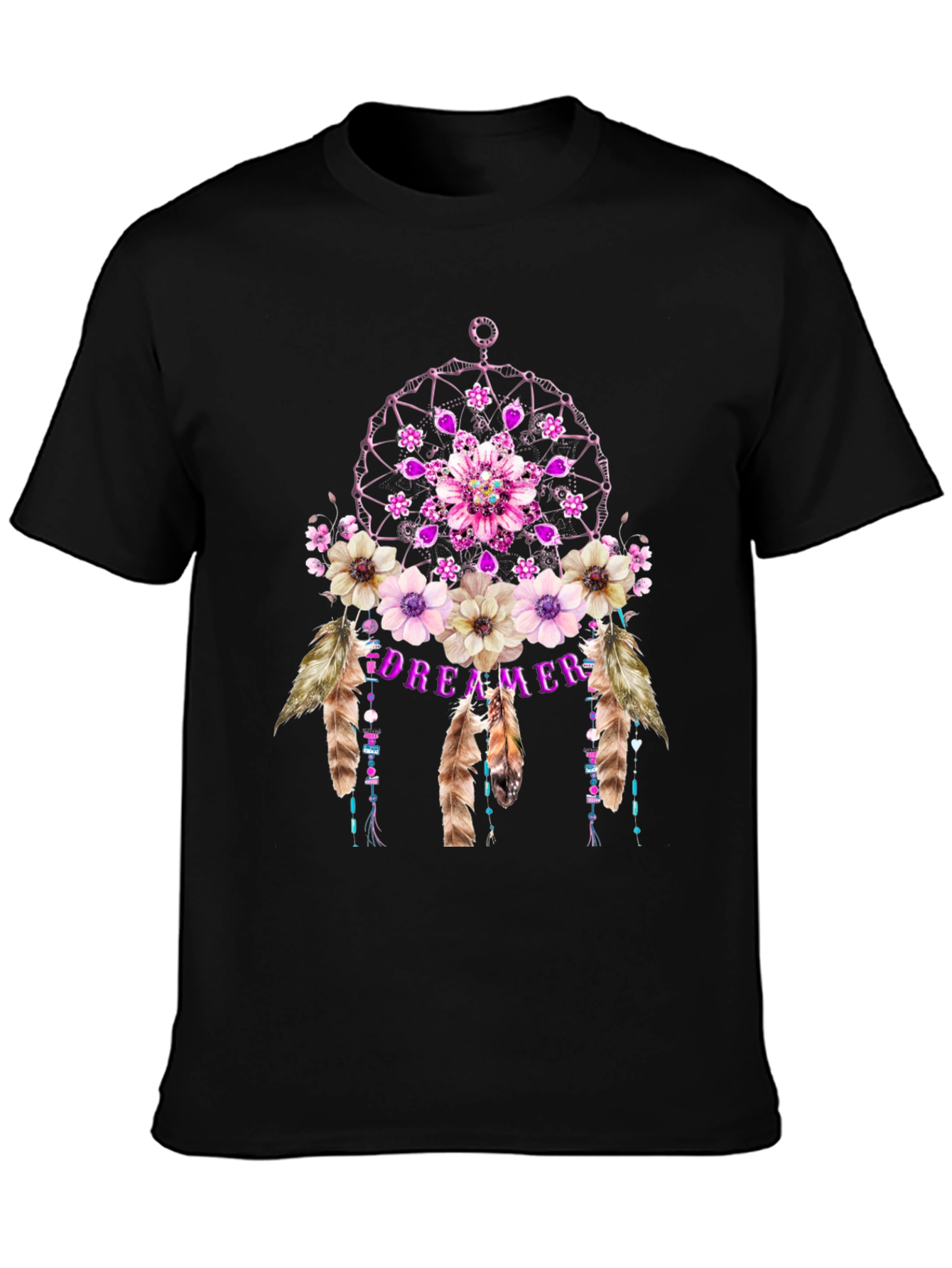 Dreamer Dreamcatcher Graphic T-Shirt
