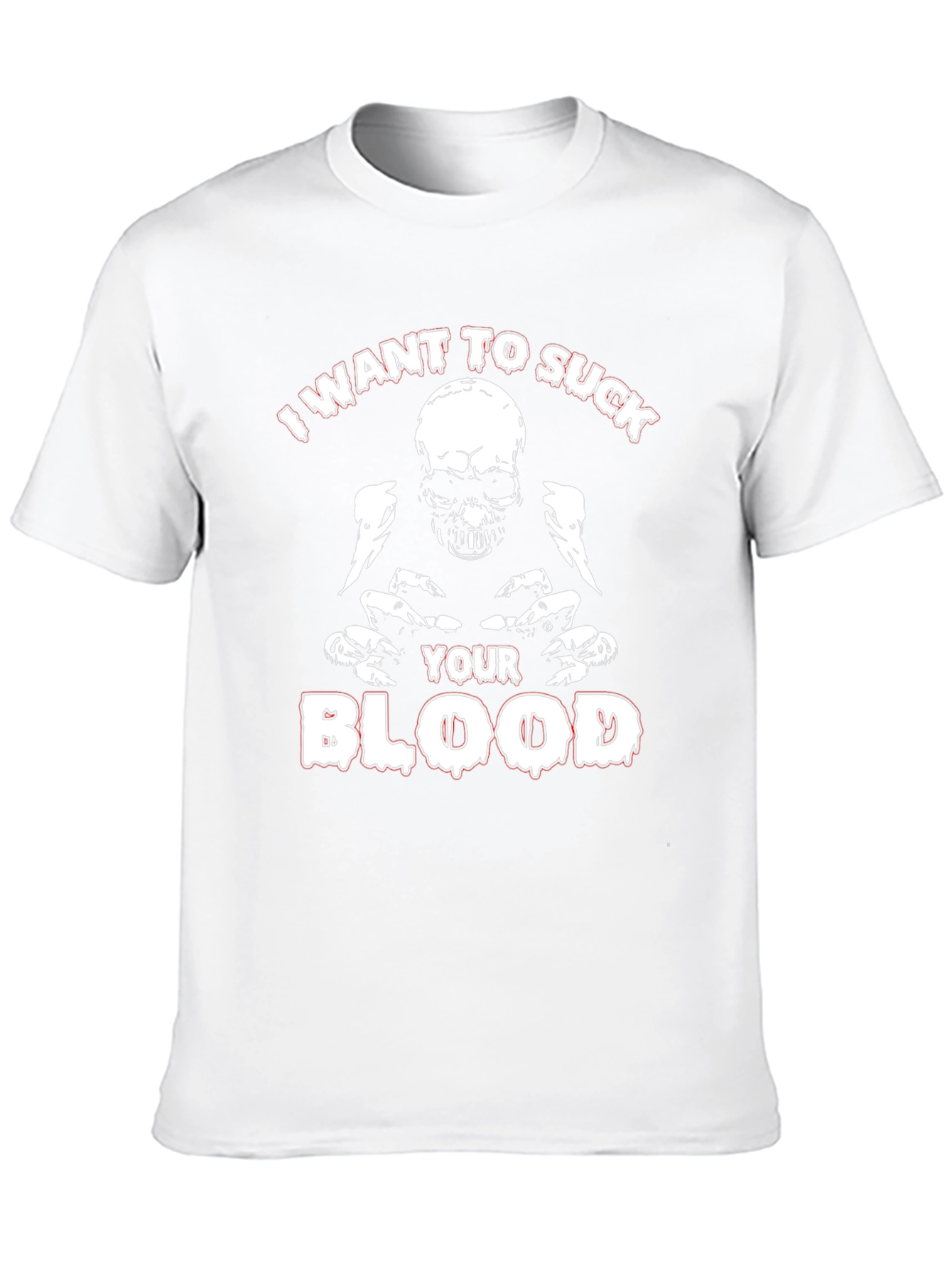 I Want to Suck Your Blood Graphic T-Shirt