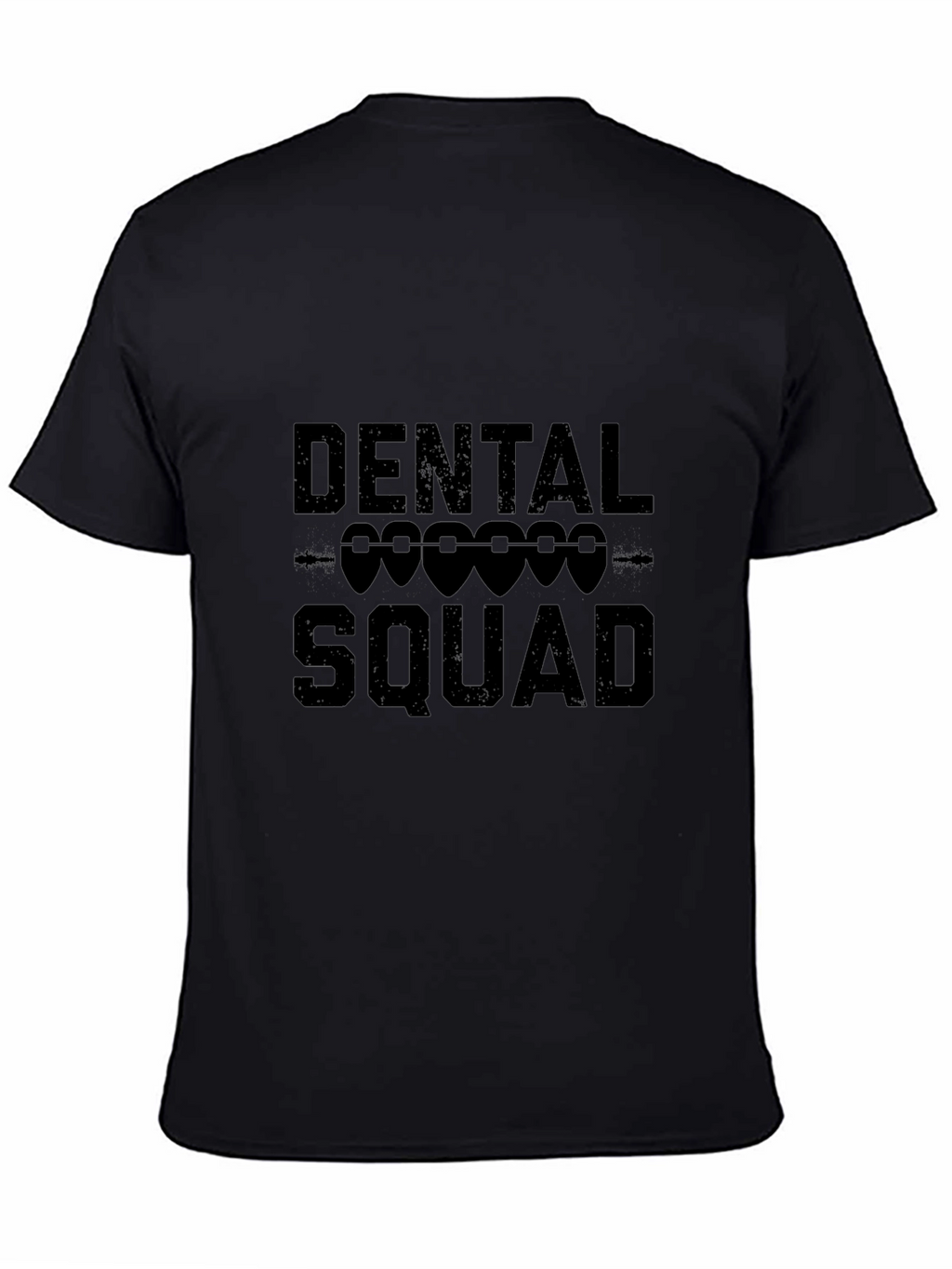 Dental Squad Tee - Black Graphic T-Shirt