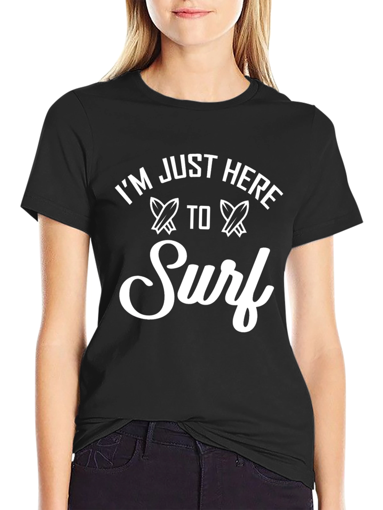 Im Just Here To Surf T-Shirt
