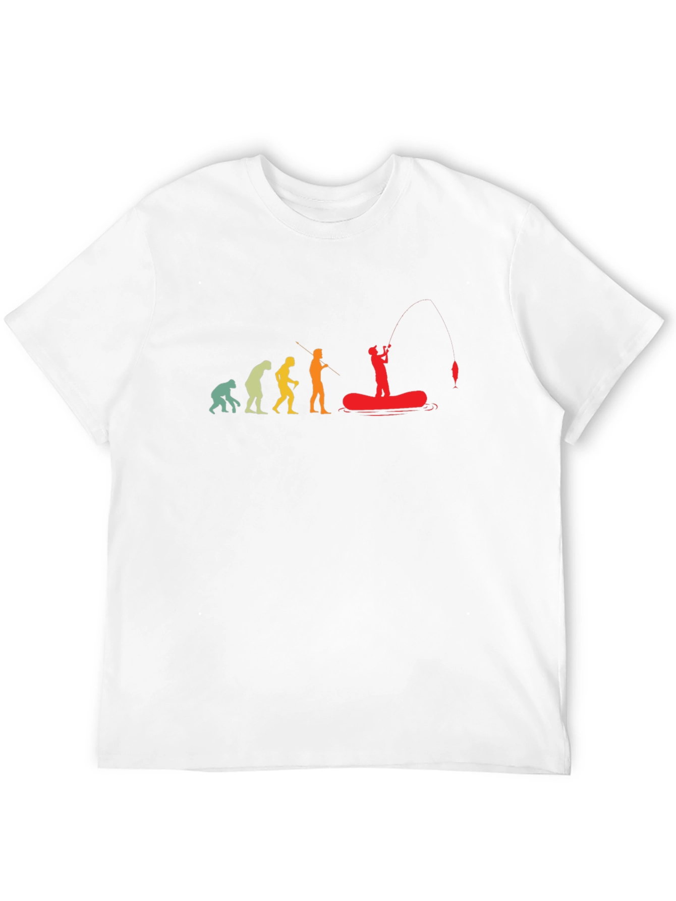 Evolution of Fishing T-Shirt - Angler Tee