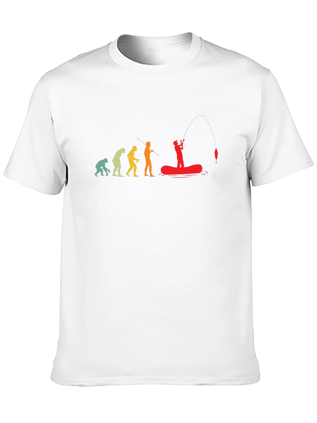 Evolution of Fishing T-Shirt - Angler Tee