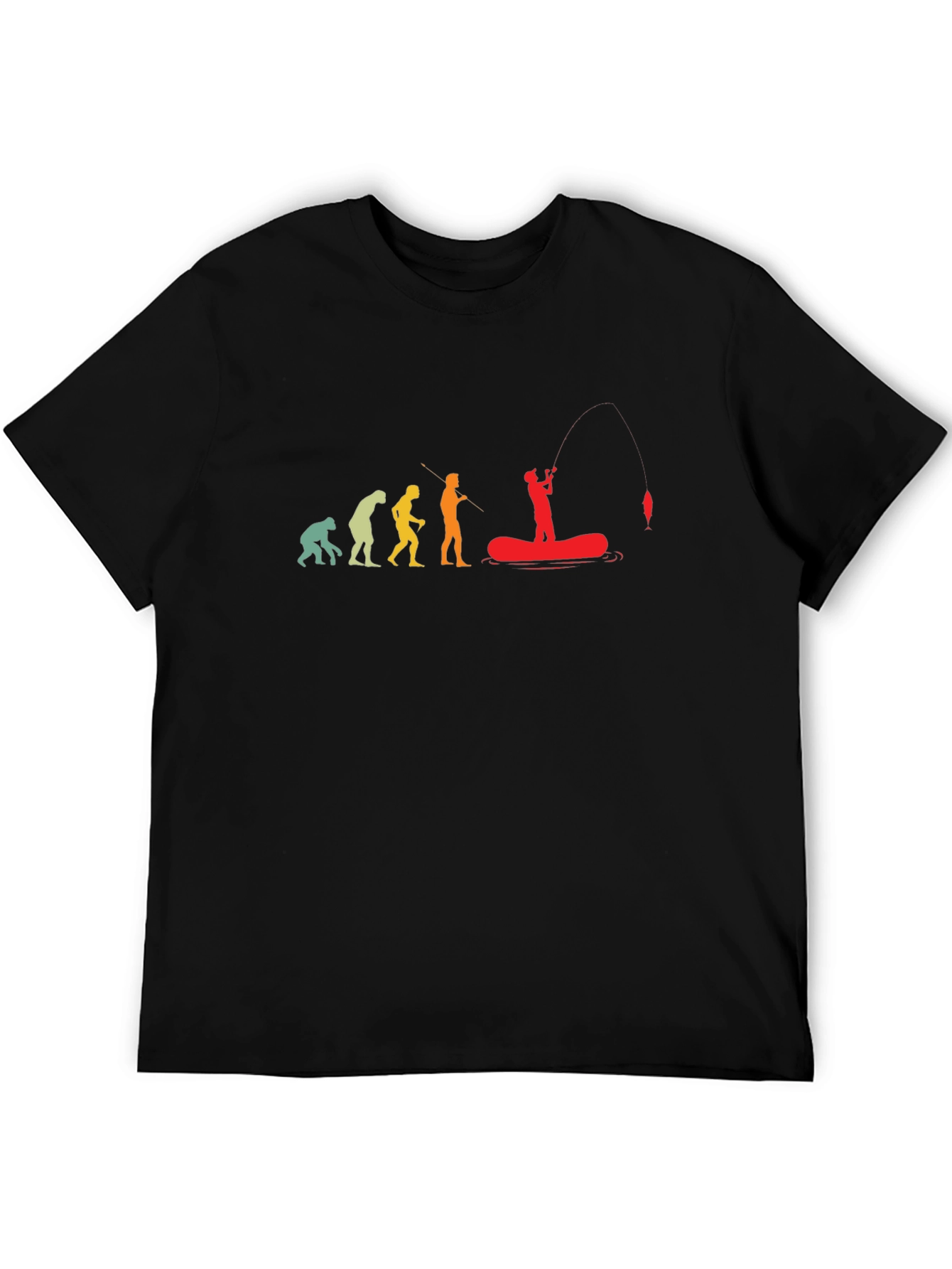 Evolution of Fishing T-Shirt - Angler Tee