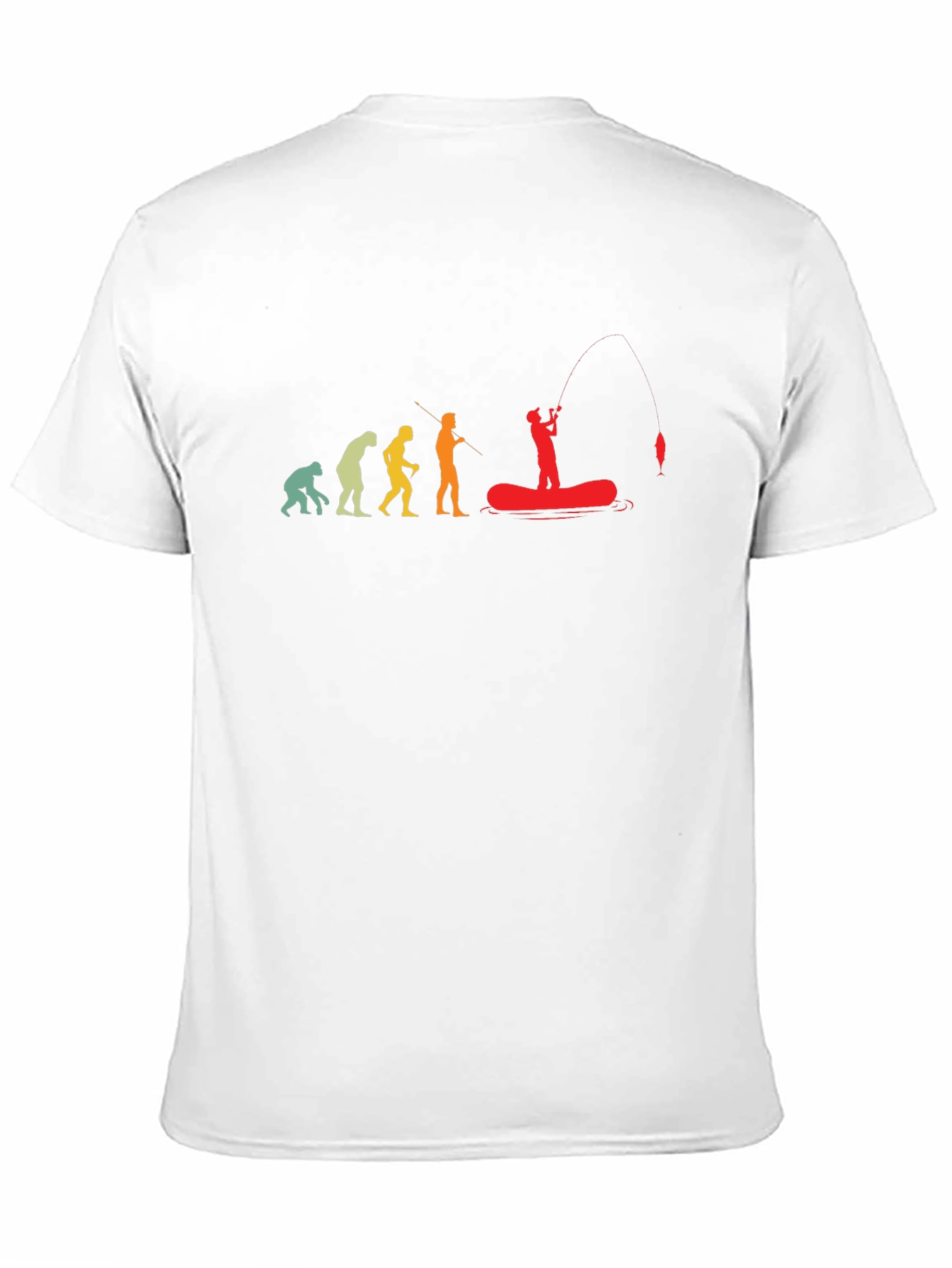 Evolution of Fishing T-Shirt - Angler Tee