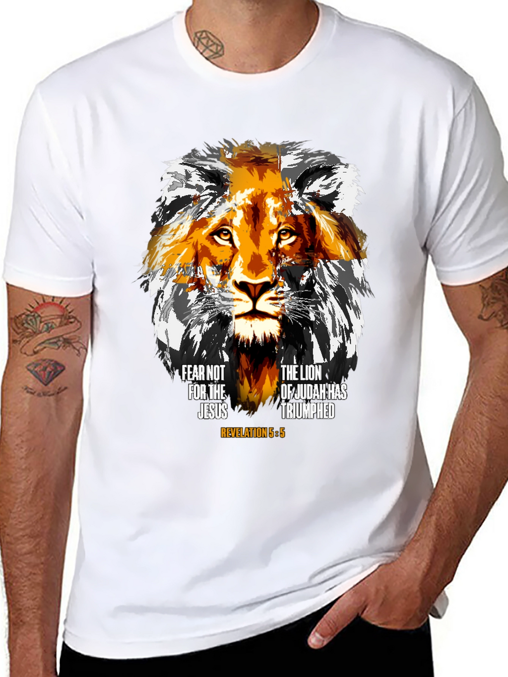 Lion of Judah T-Shirt - Christian Apparel