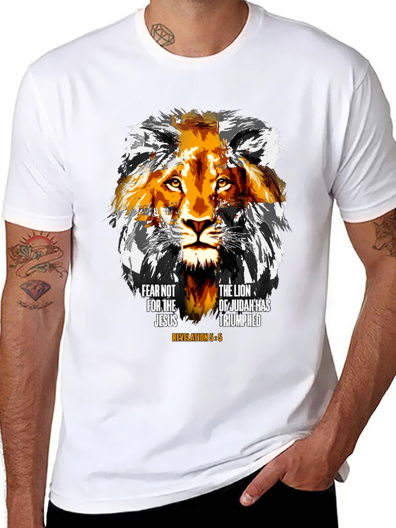 Lion of Judah T-Shirt - Christian Apparel