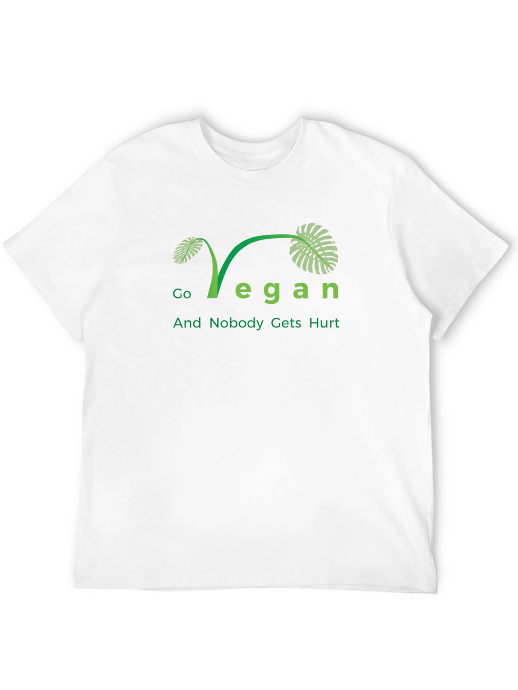 Go Vegan T-Shirt - Plant Based Lifestyle
