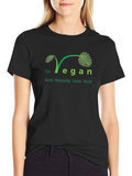 Go Vegan T-Shirt - Plant Based Lifestyle