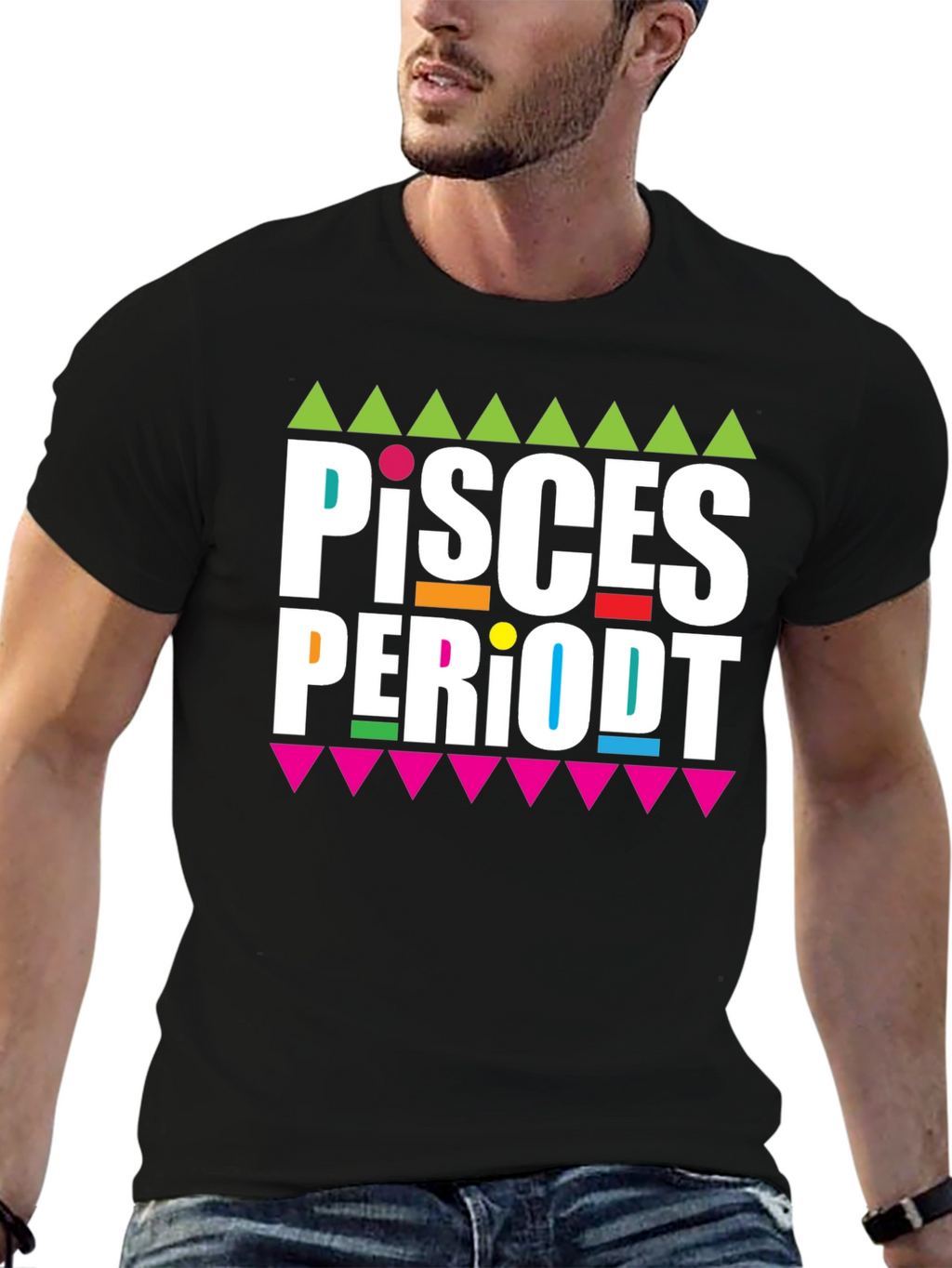 Pisces Periodt Zodiac Graphic Tee
