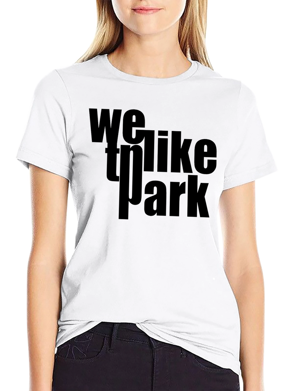 We Like to Party Black Graphic Tee