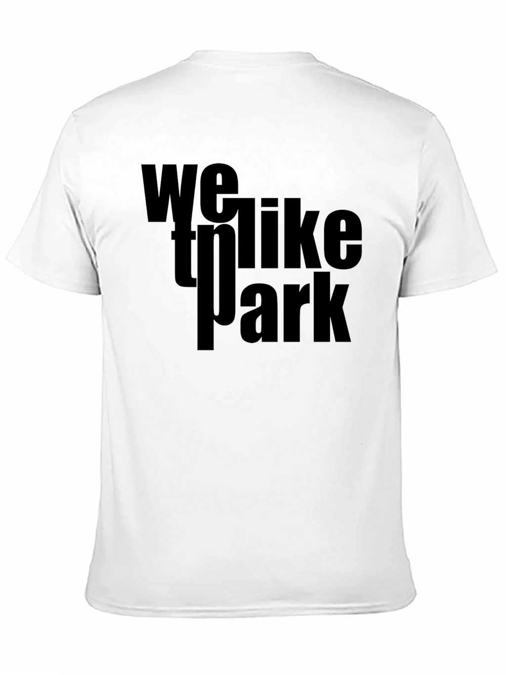 We Like to Party Black Graphic Tee