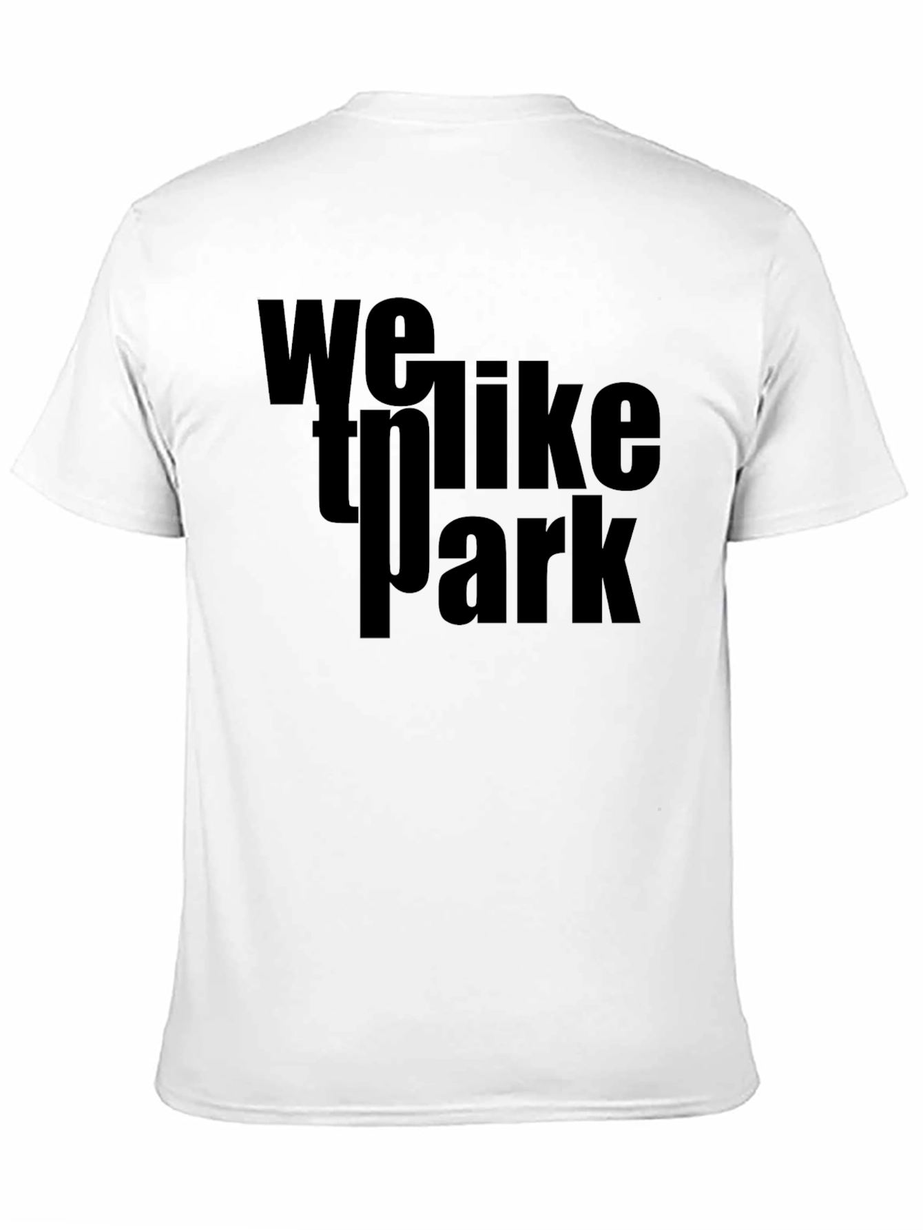 We Like to Party Black Graphic Tee