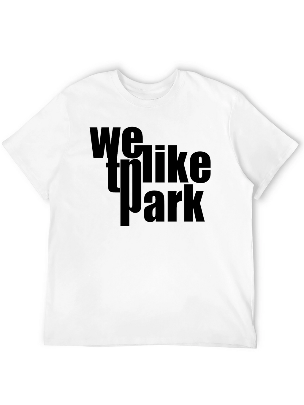 We Like to Party Black Graphic Tee