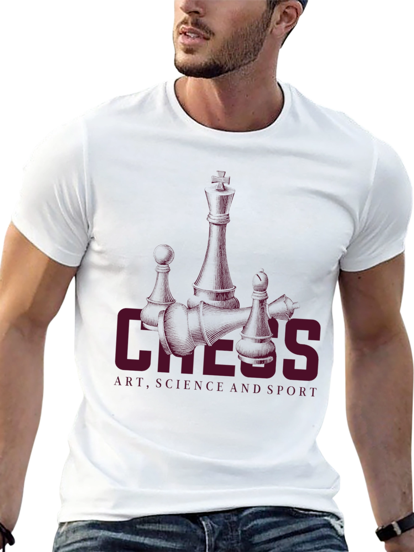 Chess Art Science Sport Graphic Tee