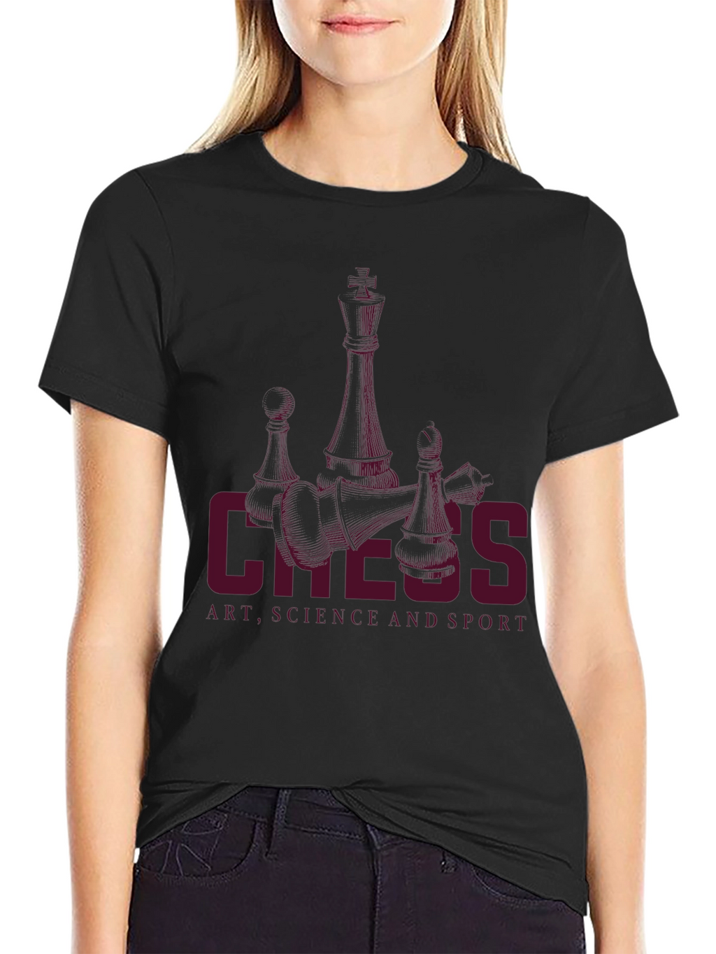 Chess Art Science Sport Graphic Tee
