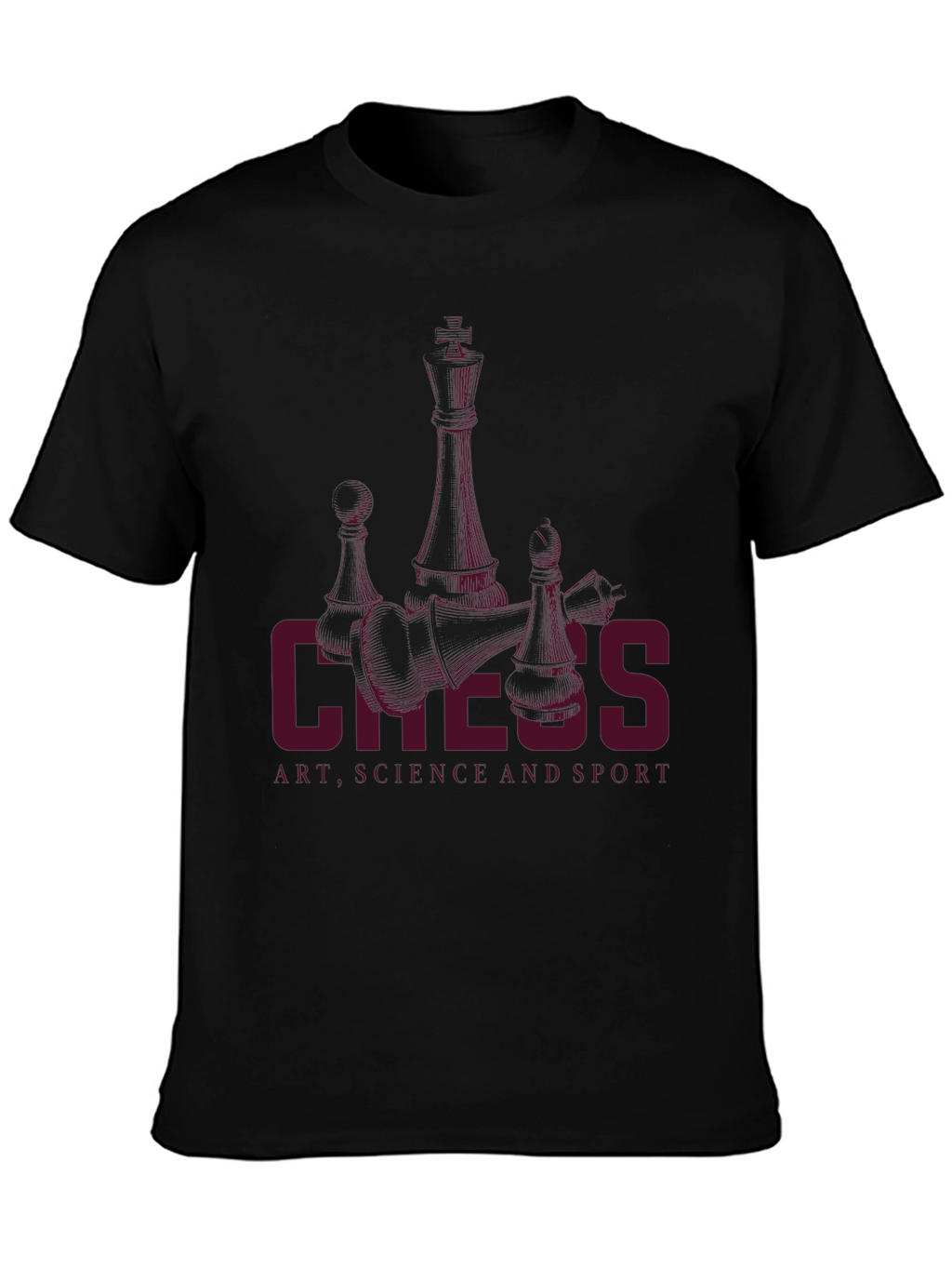 Chess Art Science Sport Graphic Tee