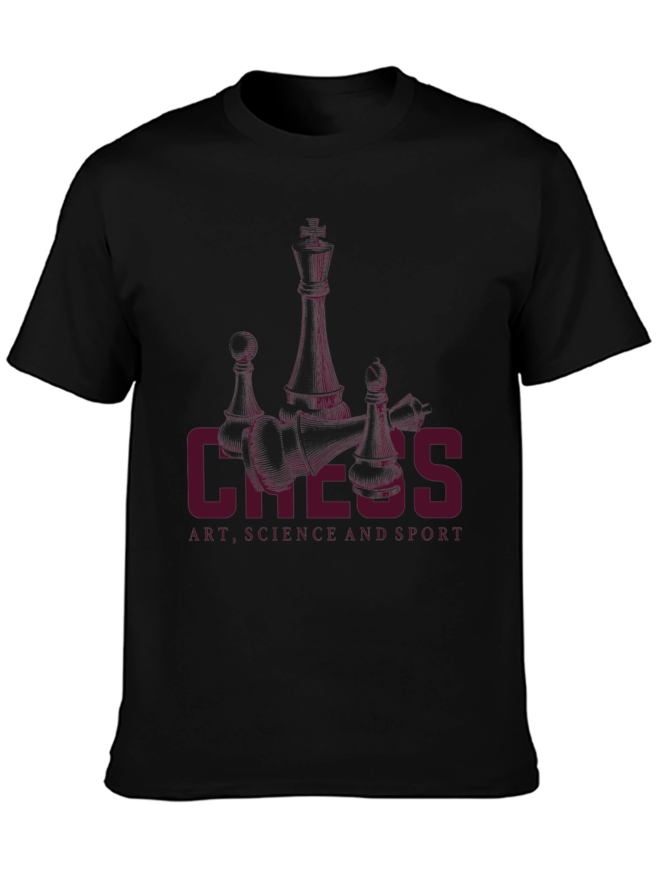 Chess Art Science Sport Graphic Tee