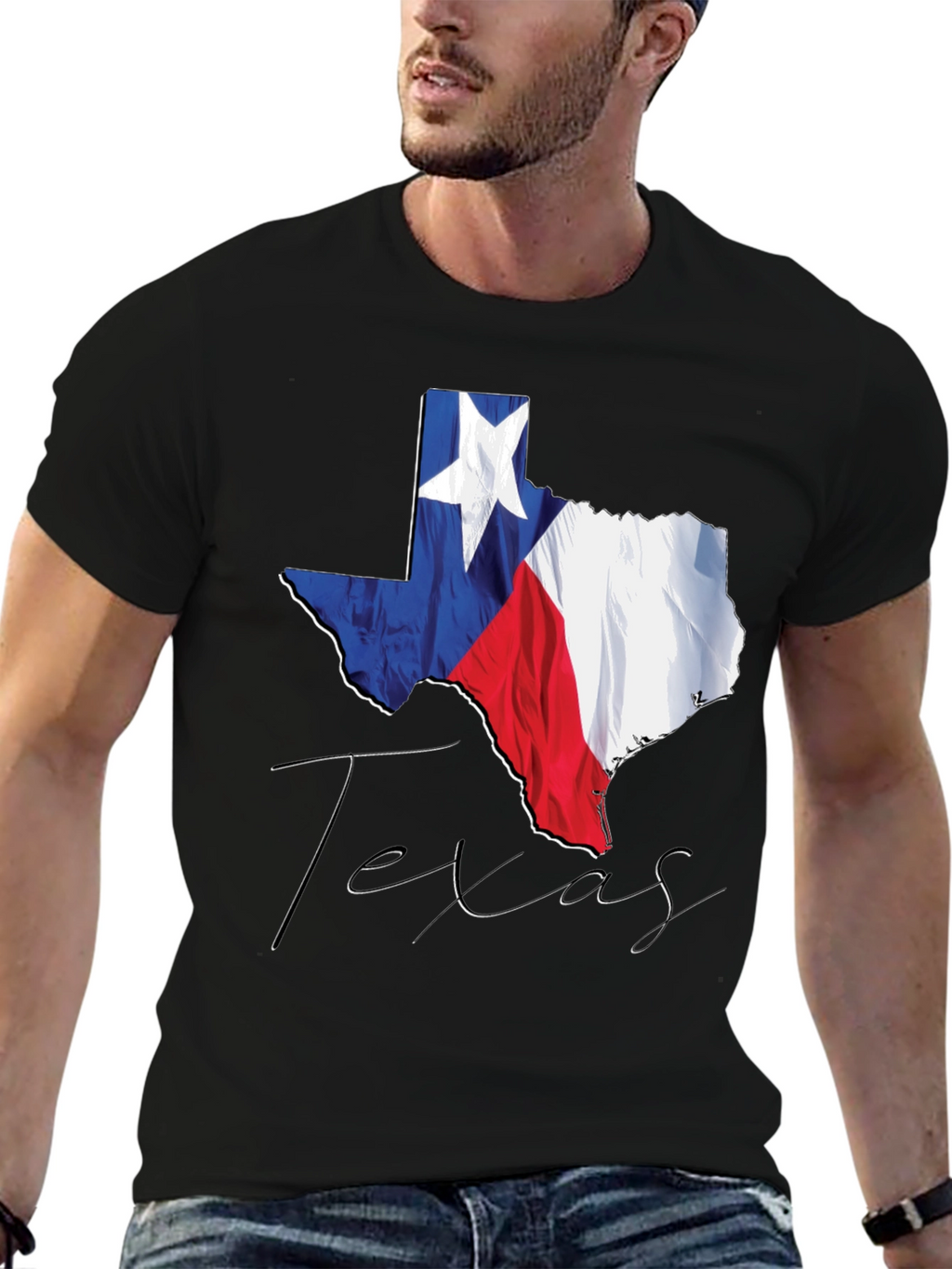 Texas Flag Graphic Tee - State Pride Shirt