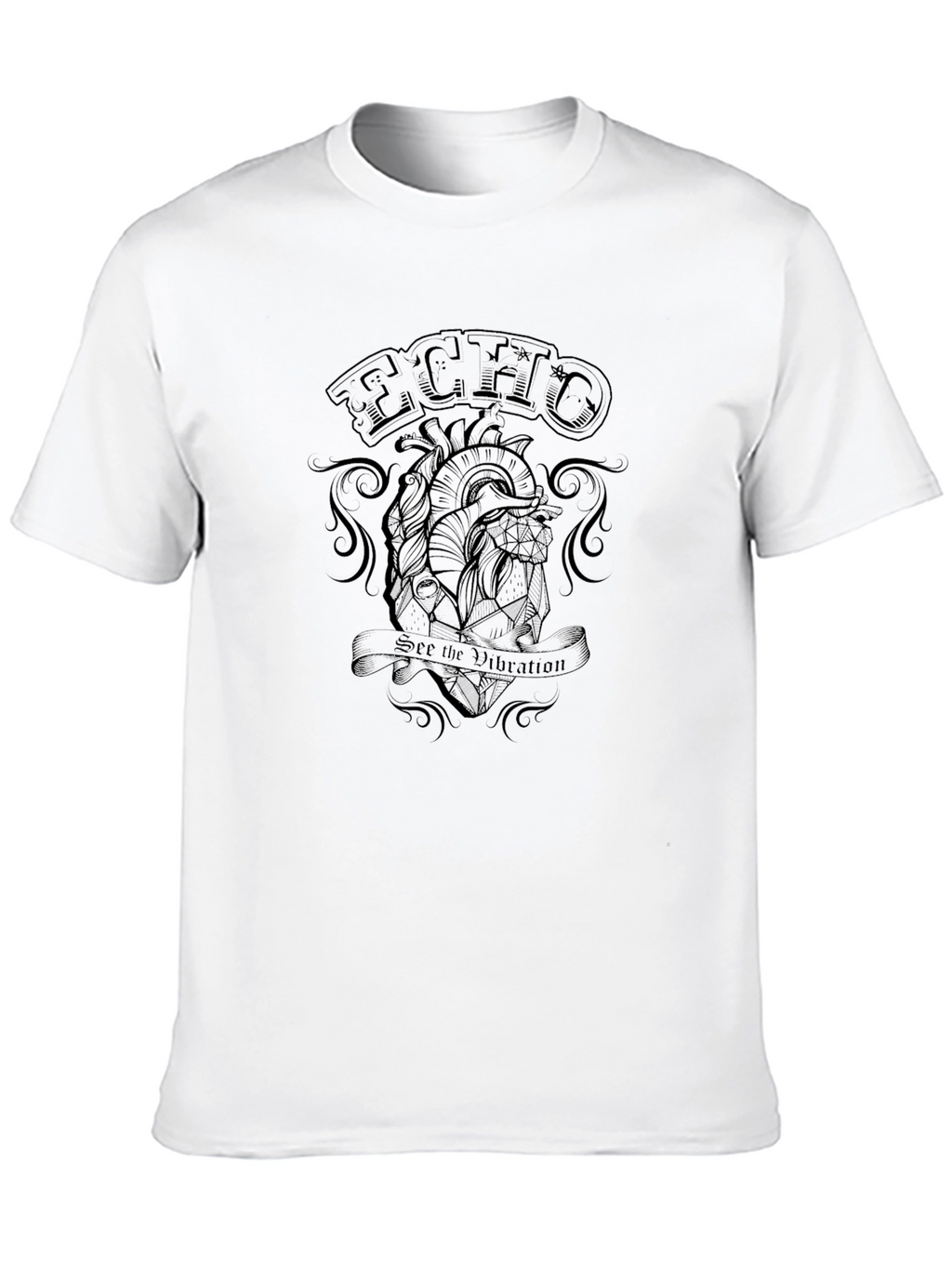Echo Constellation Heart Graphic T-Shirt