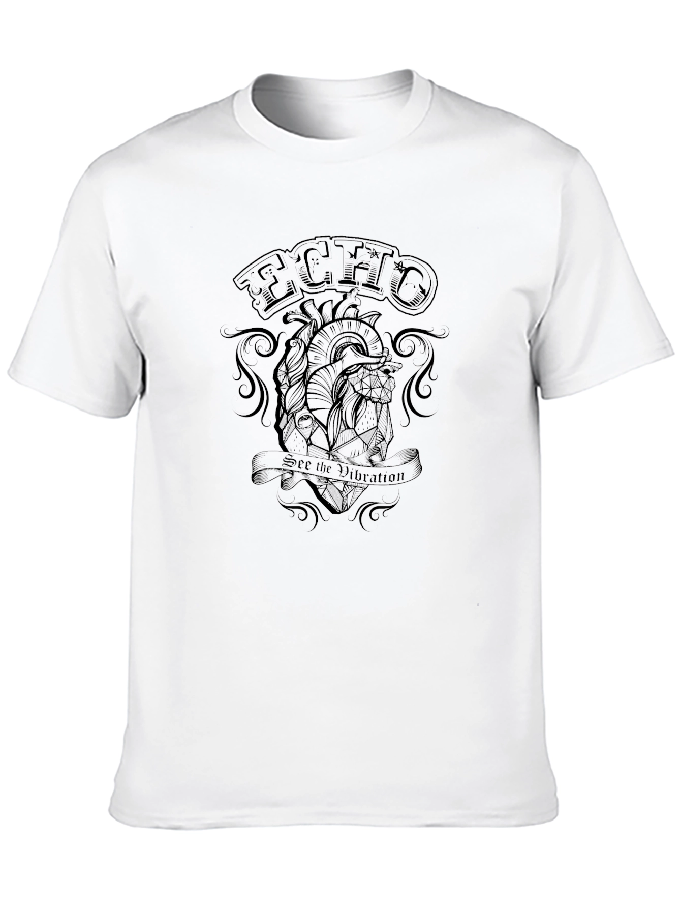 Echo Constellation Heart Graphic T-Shirt
