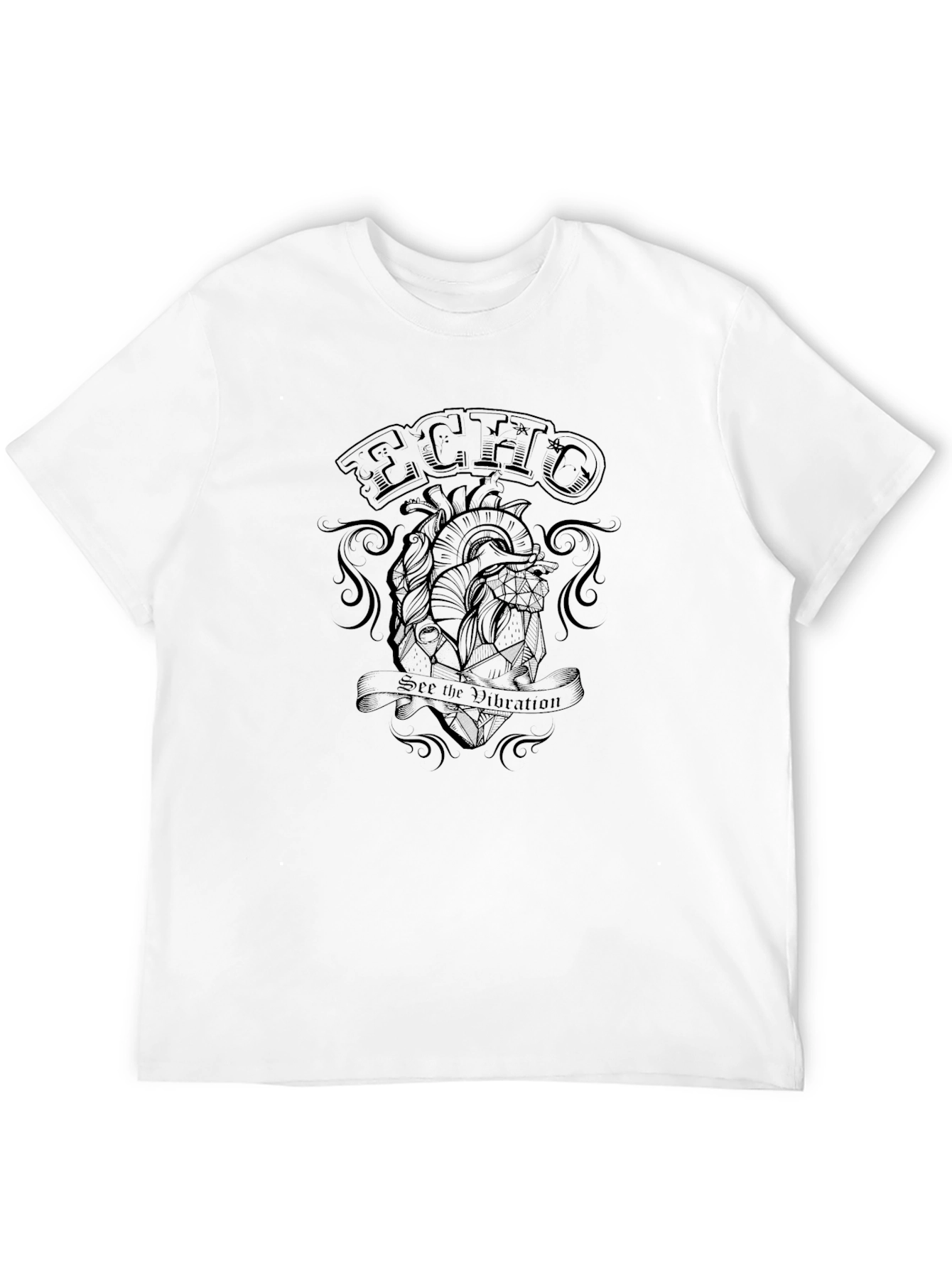 Echo Constellation Heart Graphic T-Shirt