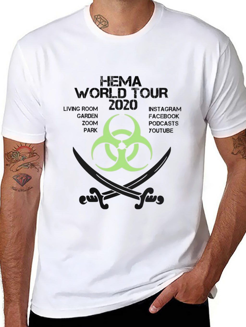 Hema World Tour 2020 Black T-Shirt