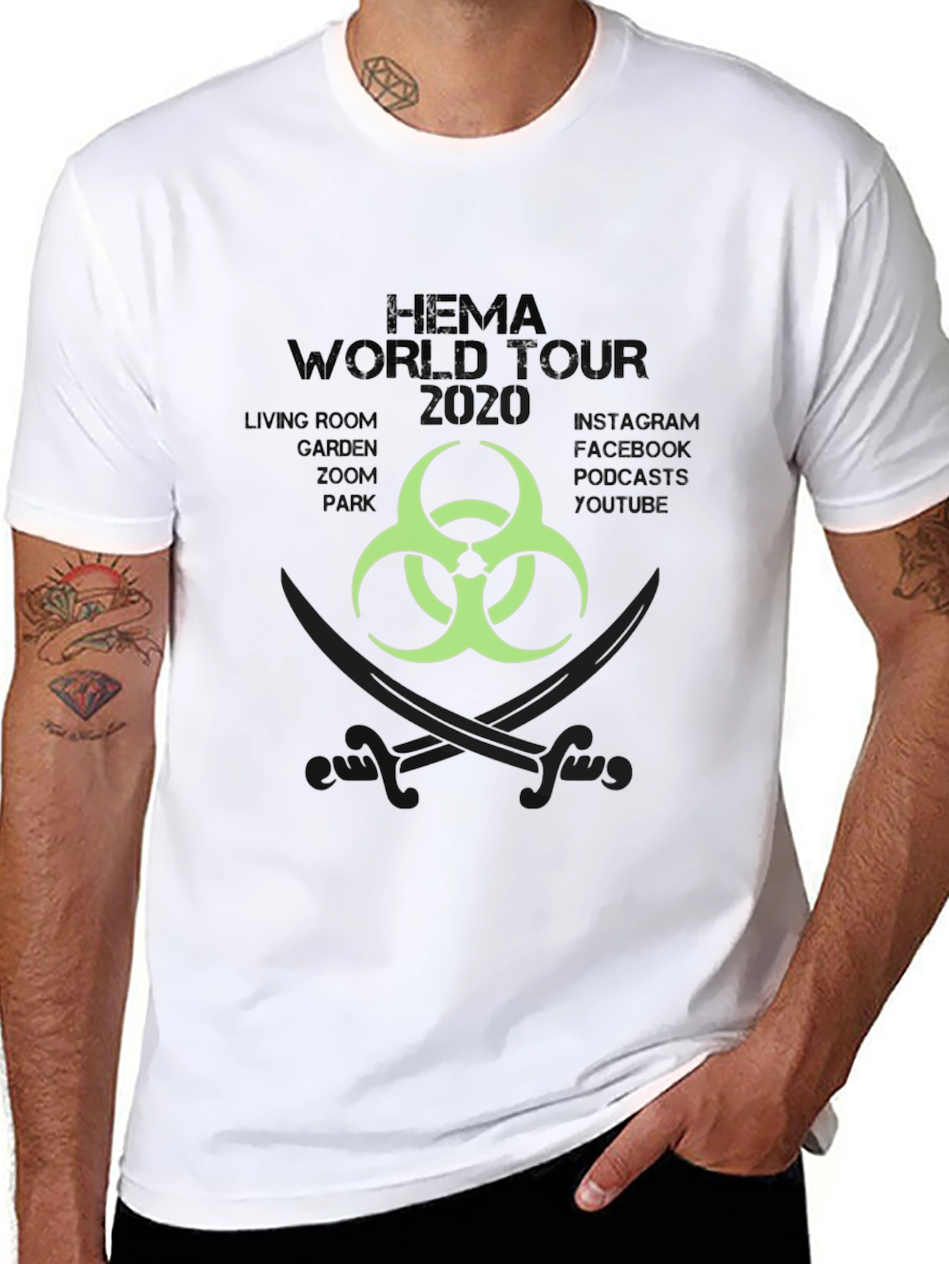 Hema World Tour 2020 Black T-Shirt