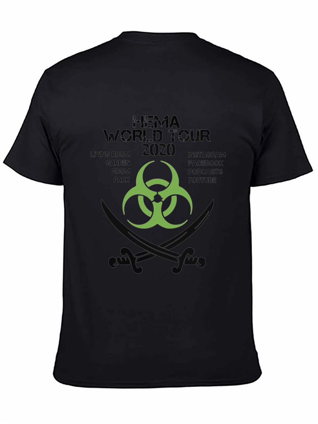 Hema World Tour 2020 Black T-Shirt