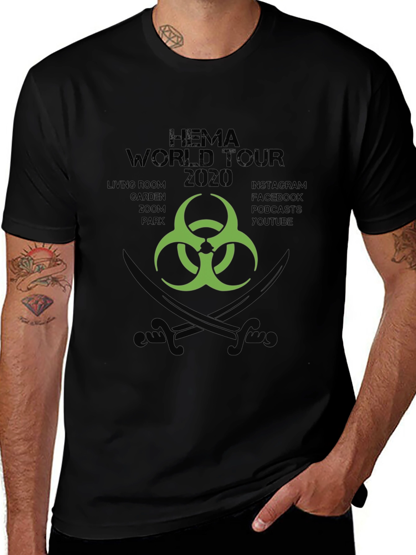 Hema World Tour 2020 Black T-Shirt