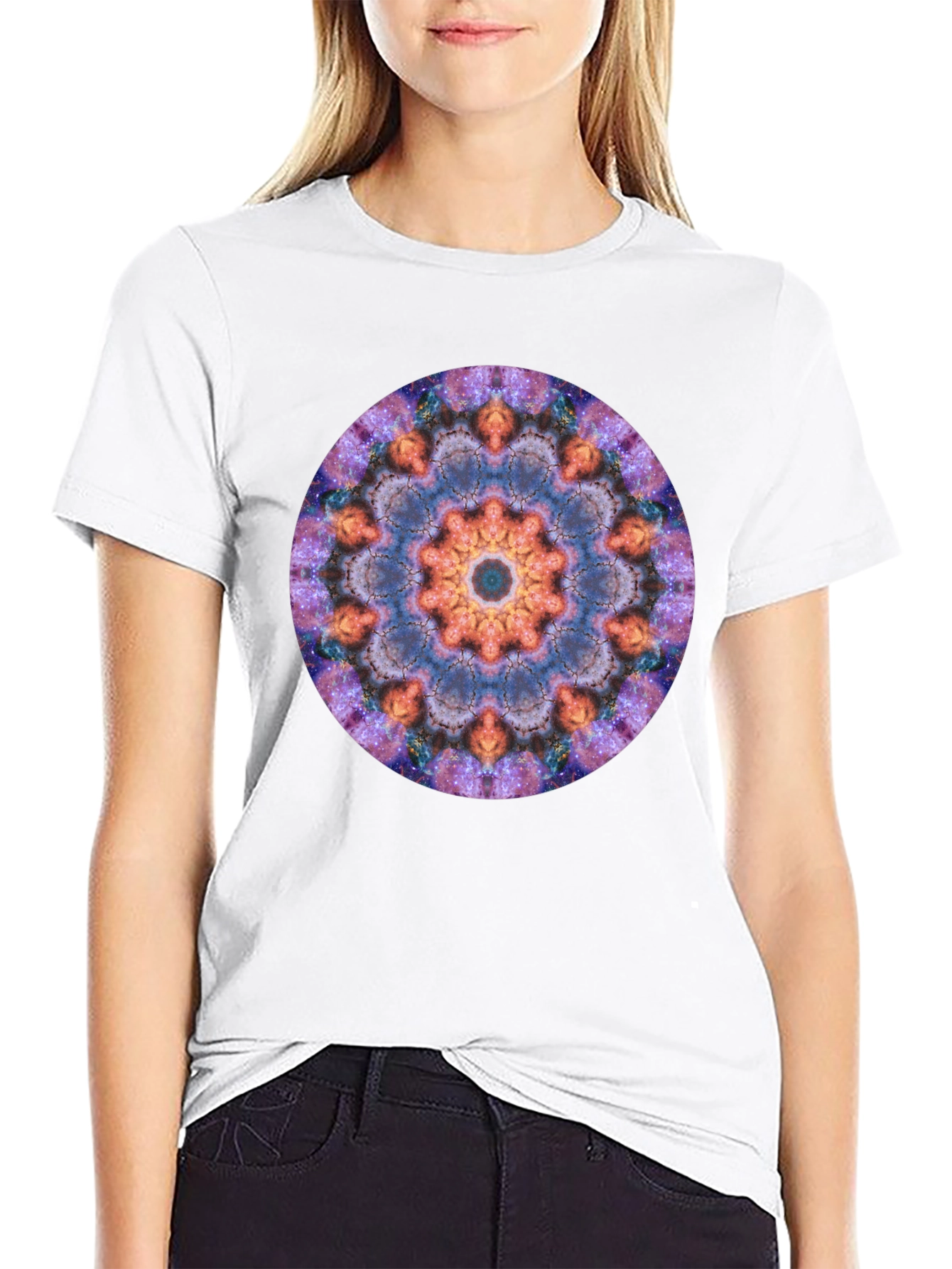 Galaxy Mandala Graphic T-Shirt - Unisex