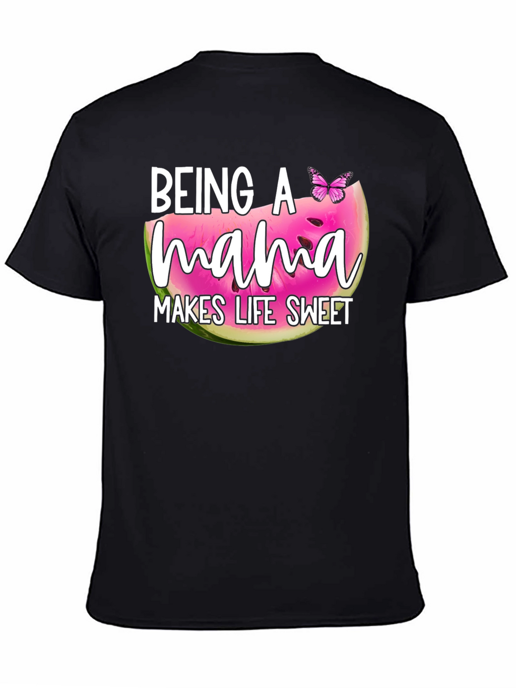 Sweet Mama Graphic Tee - Watermelon Print