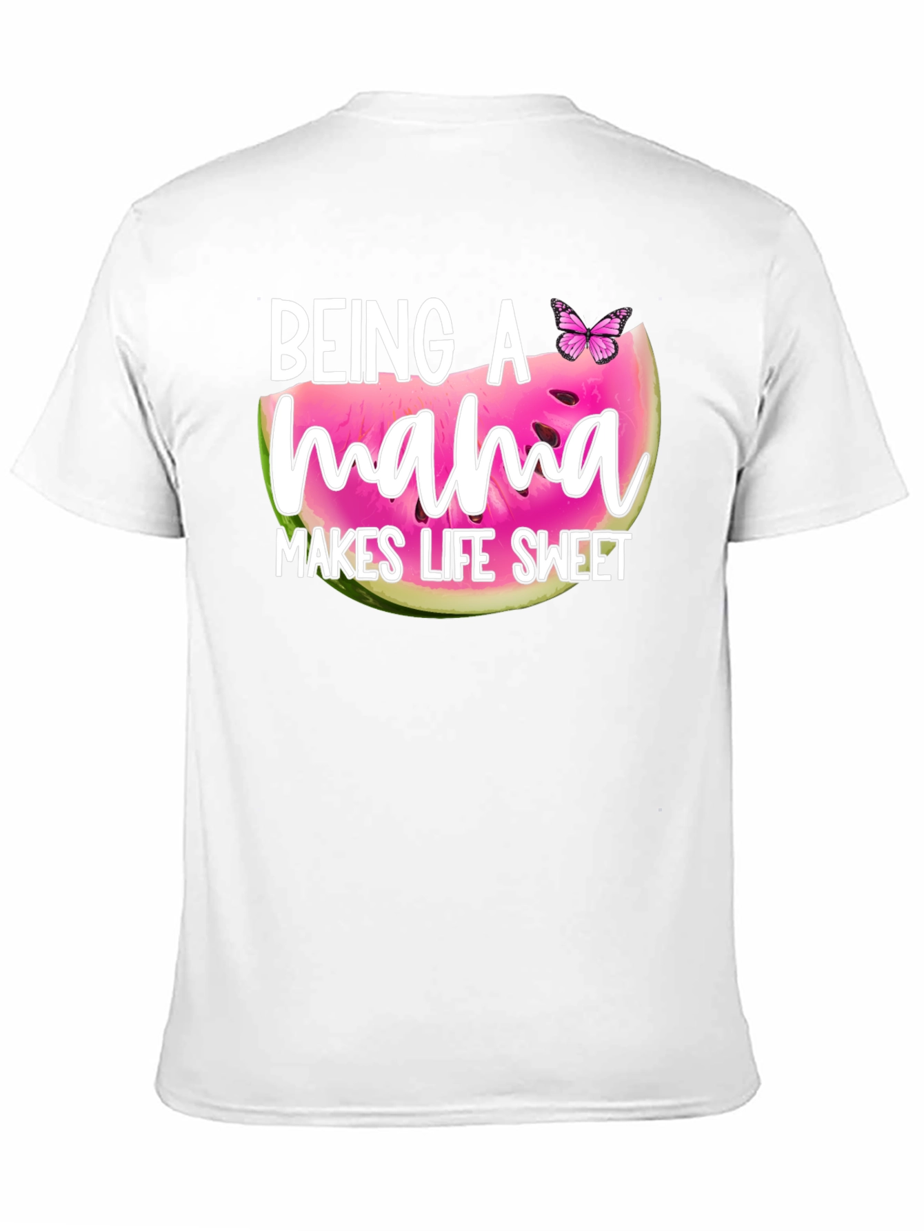 Sweet Mama Graphic Tee - Watermelon Print