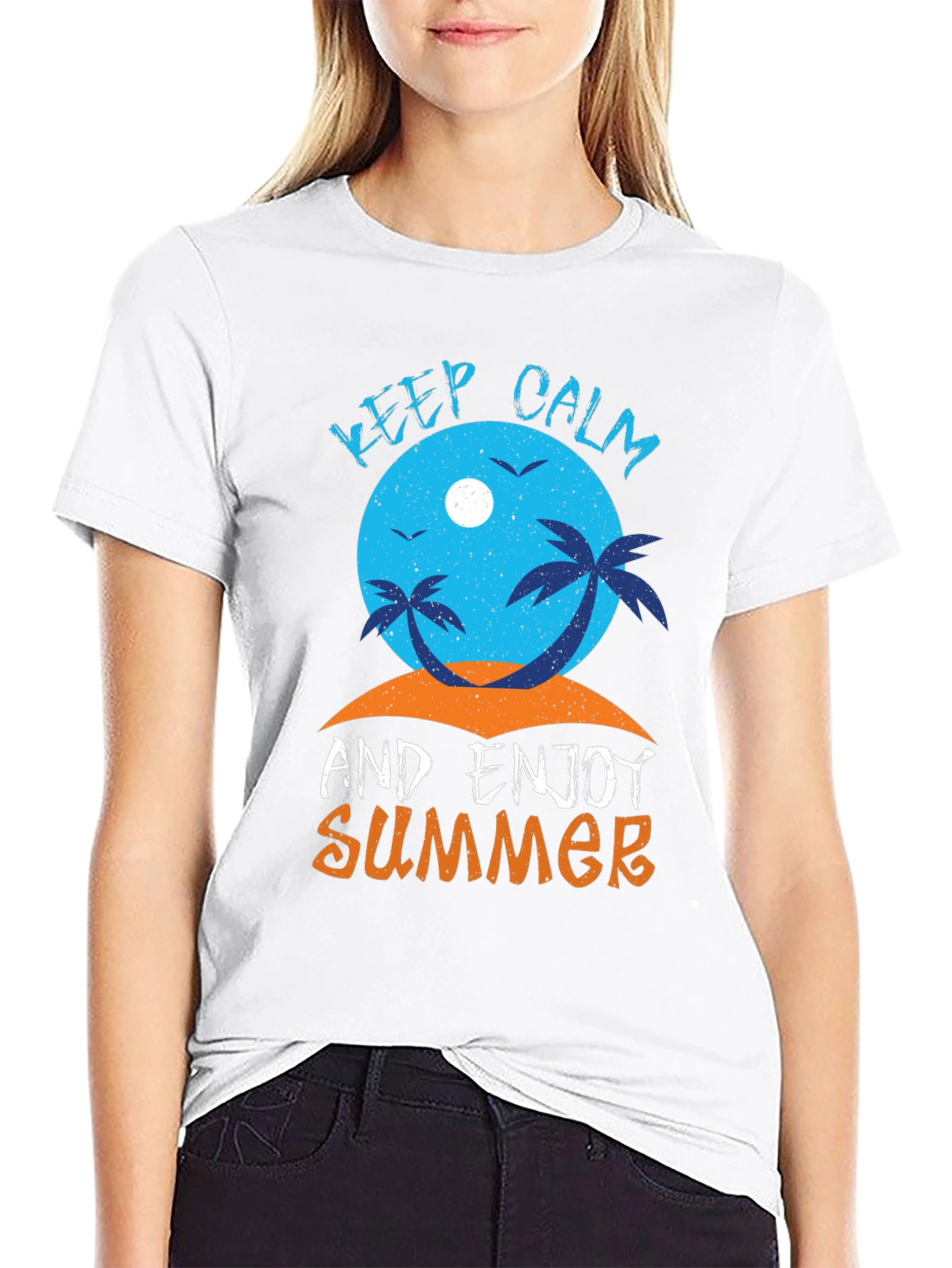 Keep Calm and Enjoy Summer T-Shirt