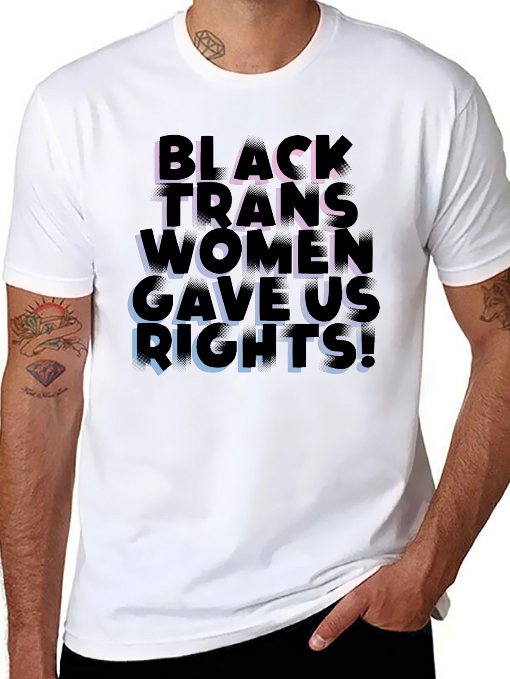 Black Trans Women Gave Us Rights Graphic Tee