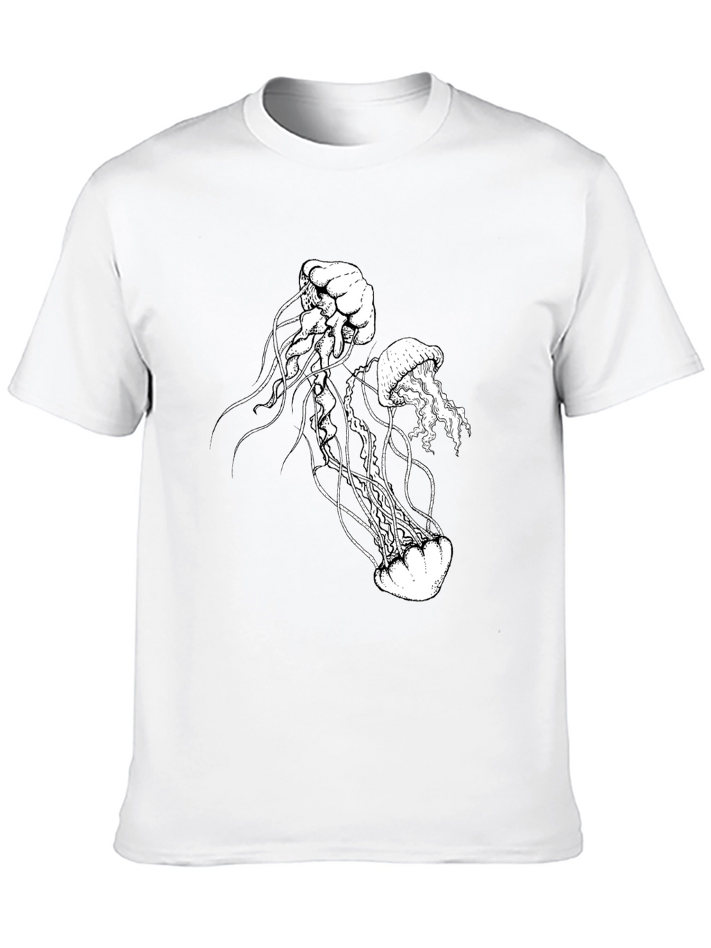 Jellyfish Graphic Tee - Black