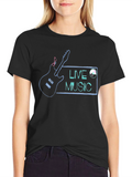 Live Music Graphic T-Shirt