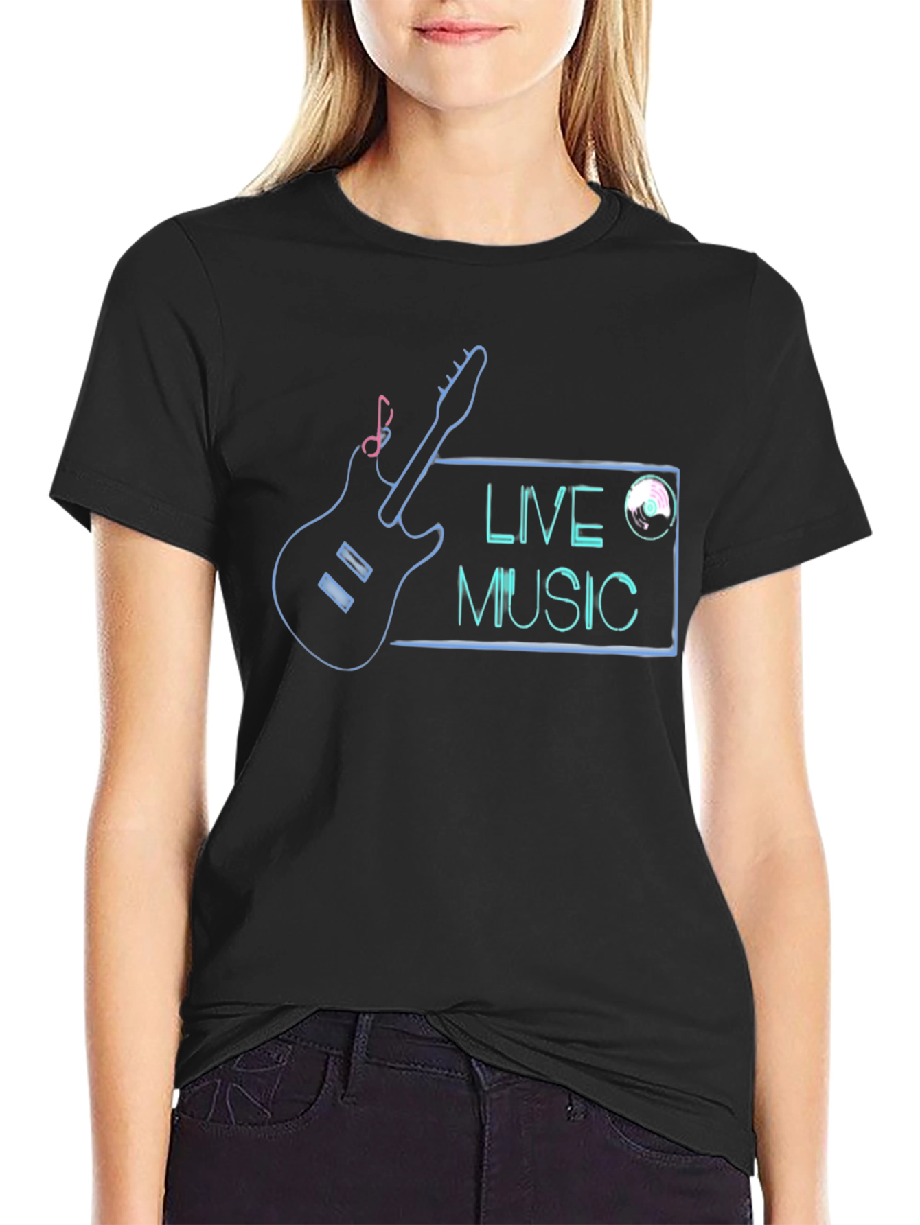 Live Music Graphic T-Shirt