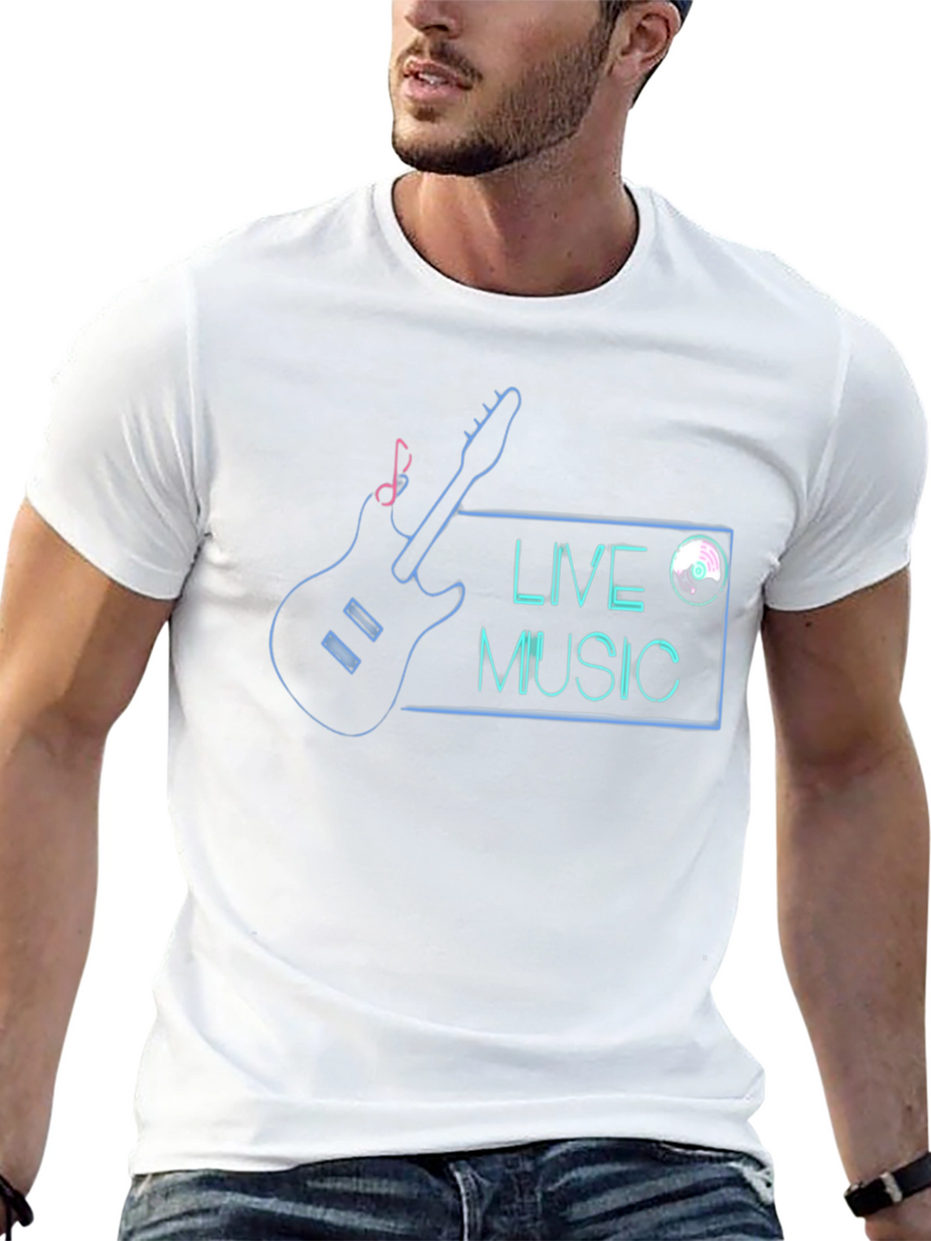 Live Music Graphic T-Shirt