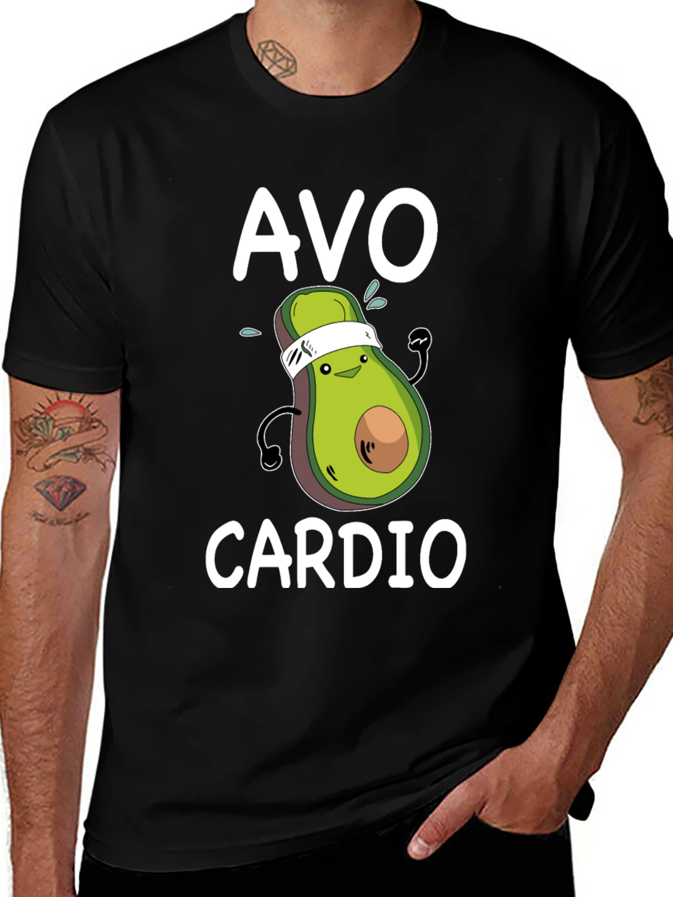 Avo Cardio T-Shirt - Workout Avocado